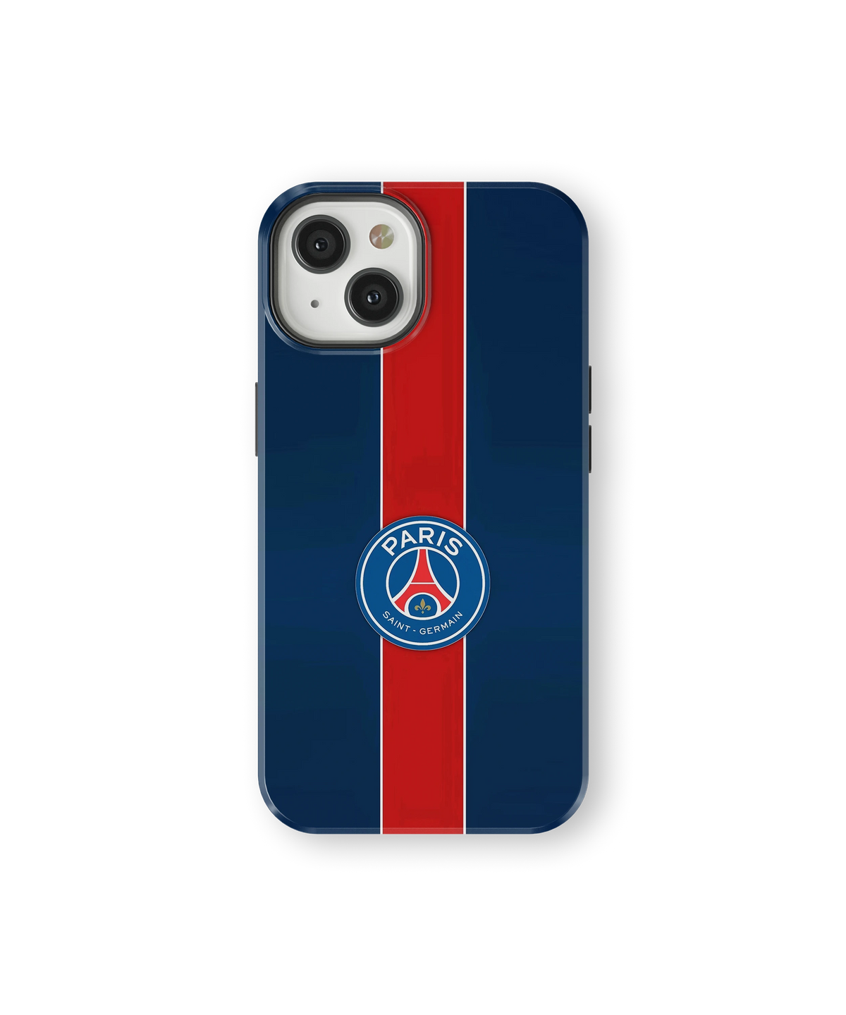 Coque iPhone Paris Saint-Germain – Bleu et rouge | PSG