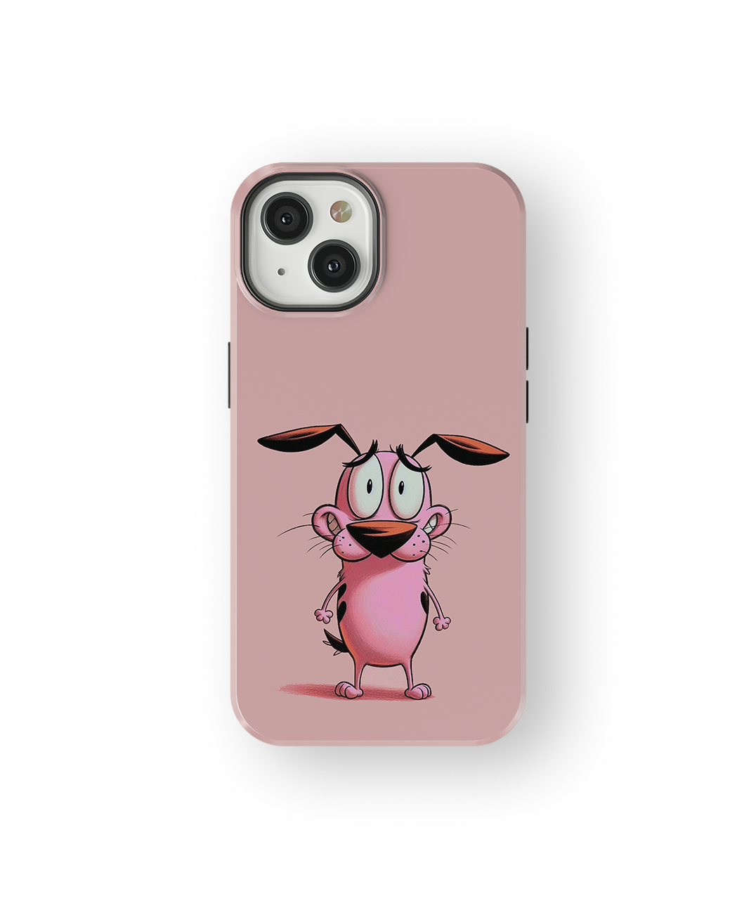 Coque iPhone – Design Courage le Chien