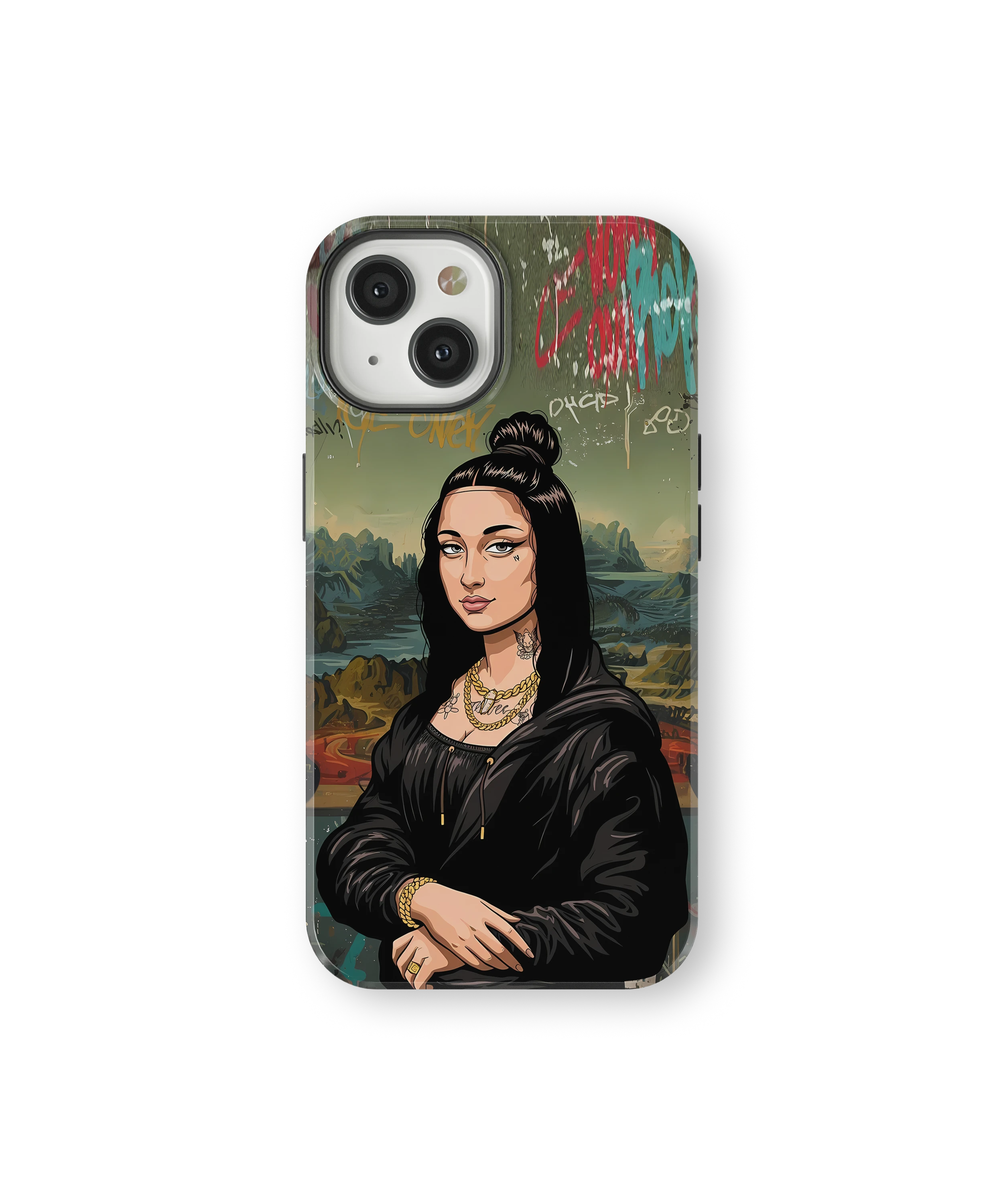 Coque iPhone Mona Lisa Street Style