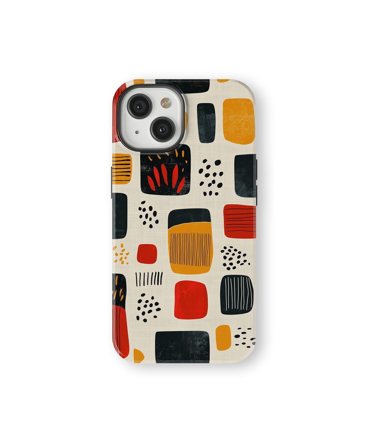 Coque iPhone – Design Abstrait Géométrique