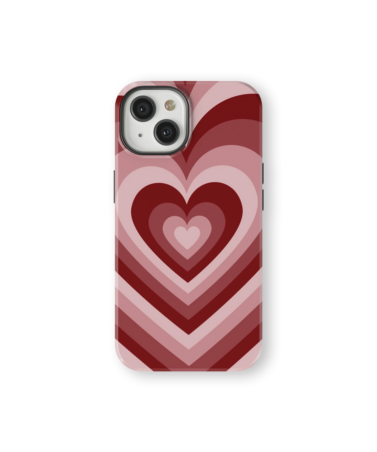 Coque iPhone – Design Cœurs Empilés