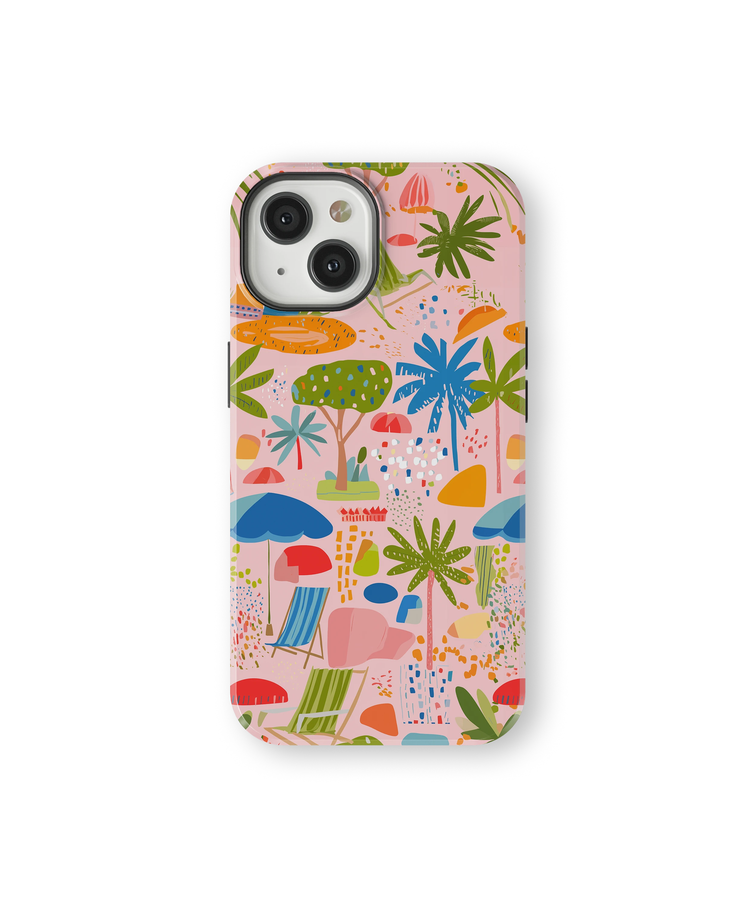 Coque iPhone – Design Summer Pastel Plage & Vacances
