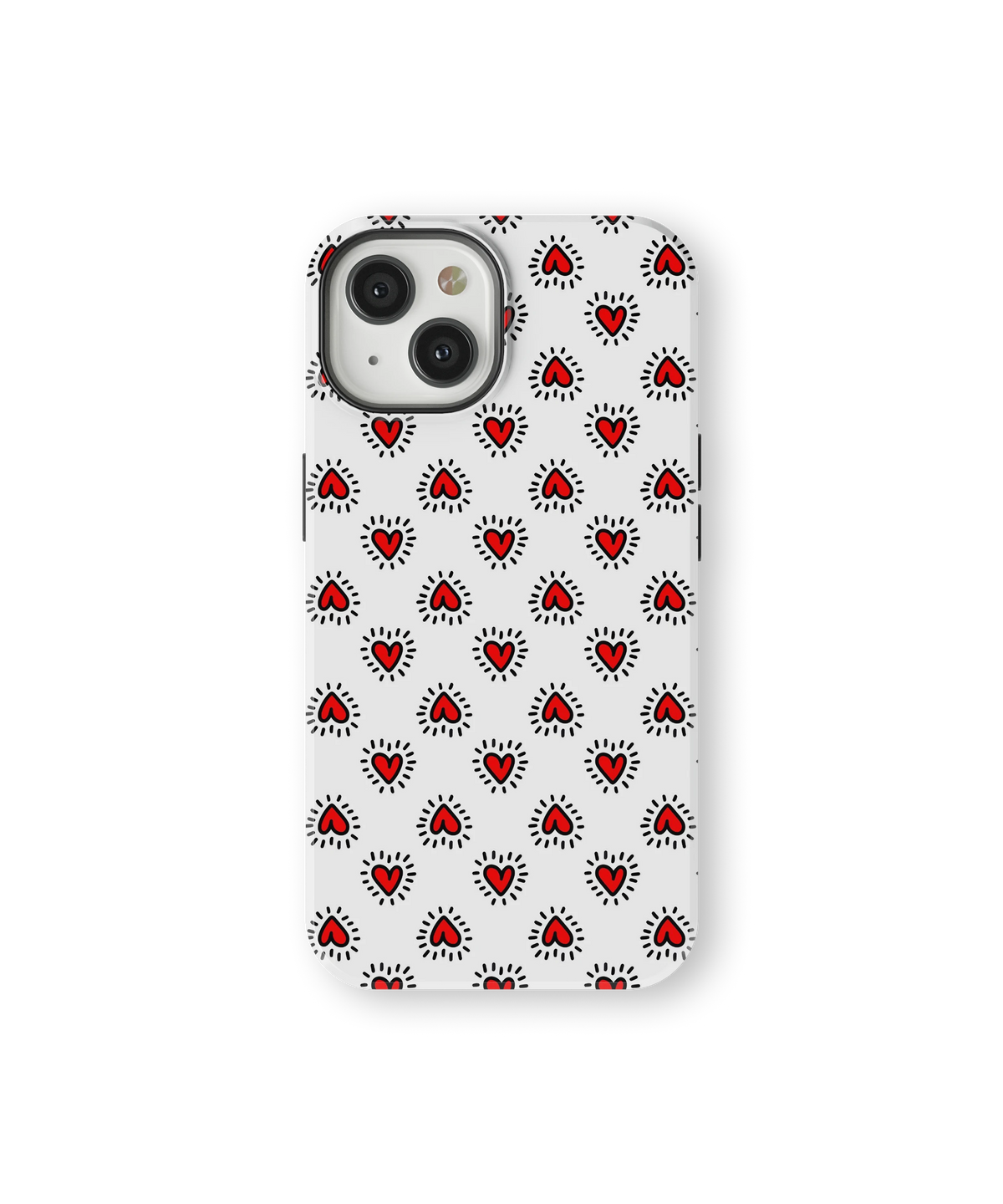 Coque iPhone – Design Cœurs Pop