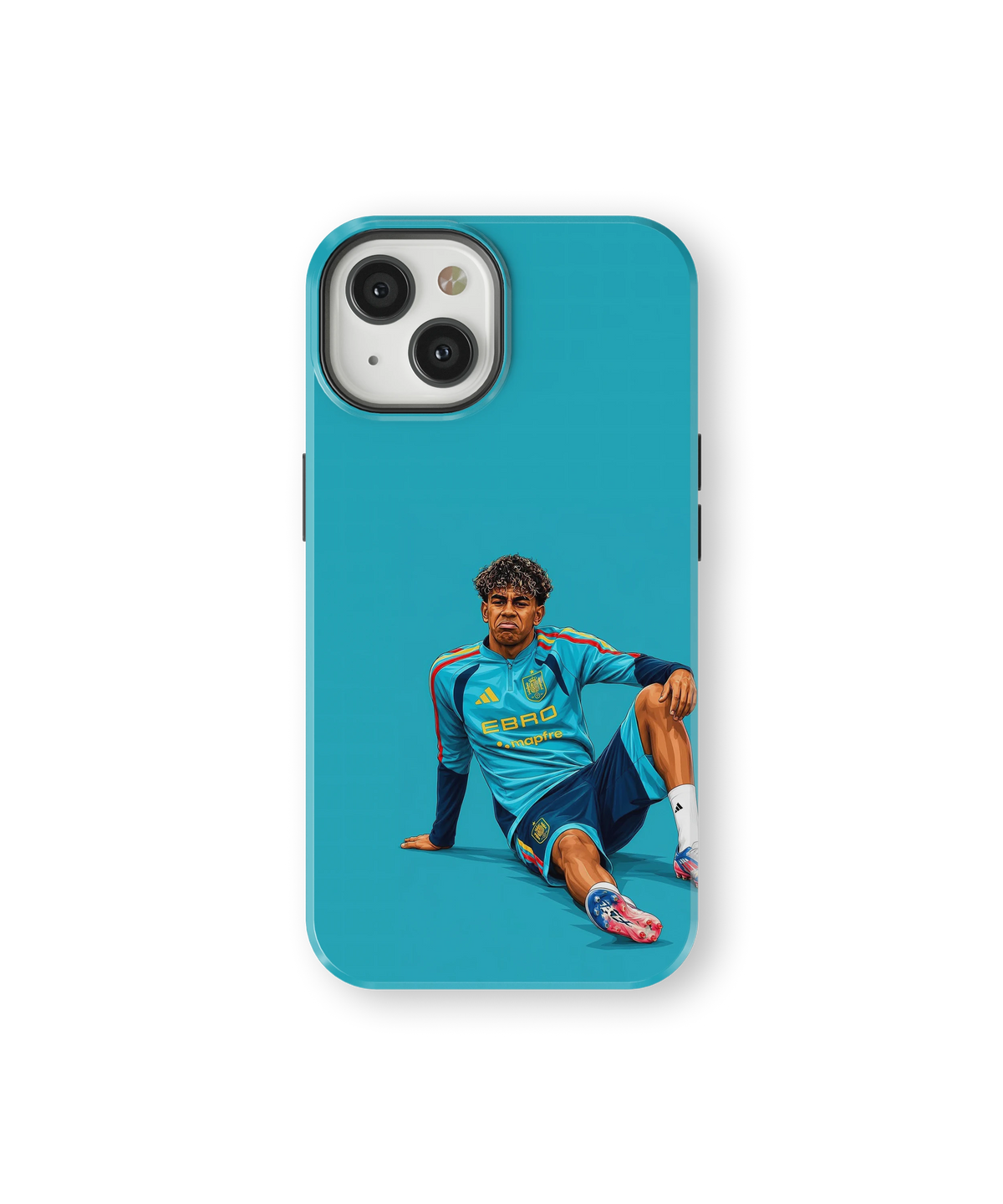 Coque iPhone Lamine Yamal – Style Bleu | Espagne