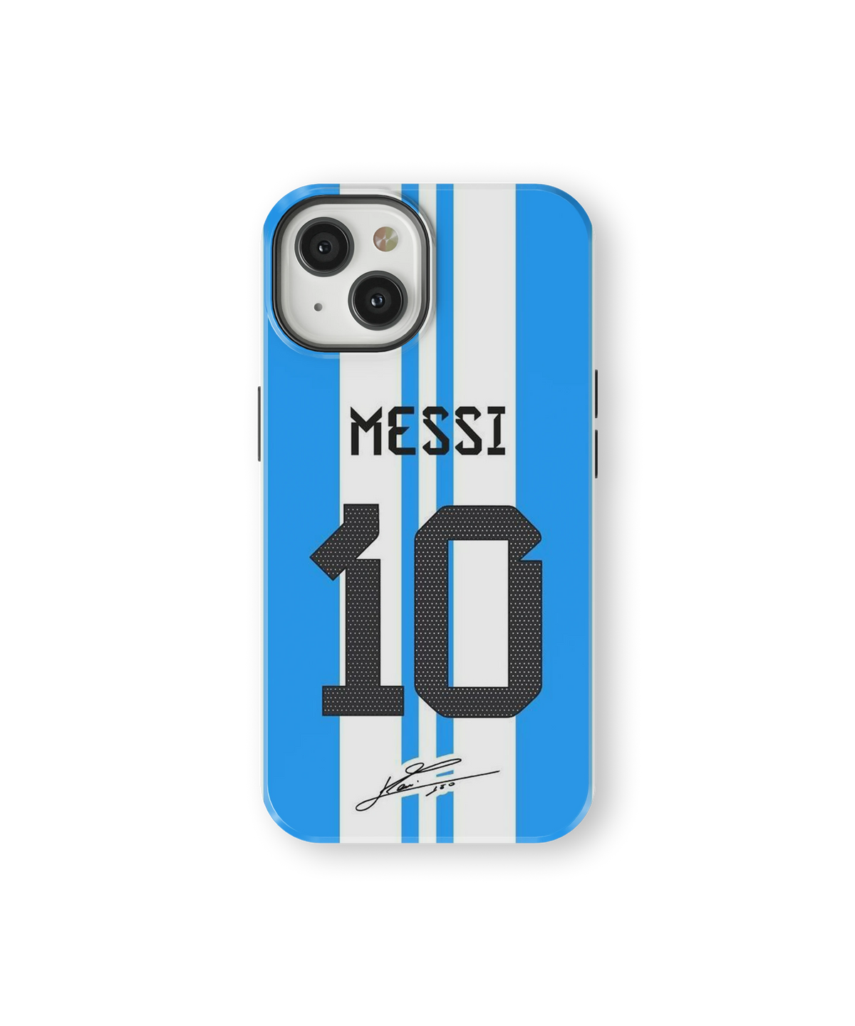 Coque iPhone Messi – Bleu et Blanc | Argentine
