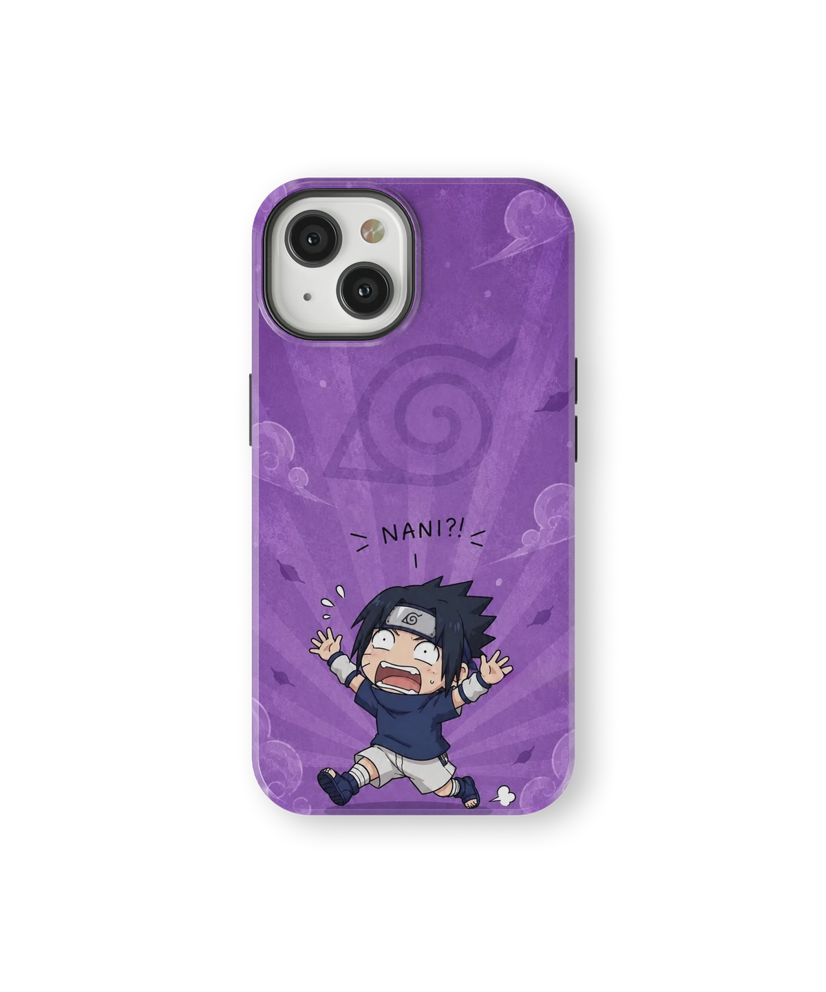 Coque iPhone Sasuke – Design NANI?! | Naruto
