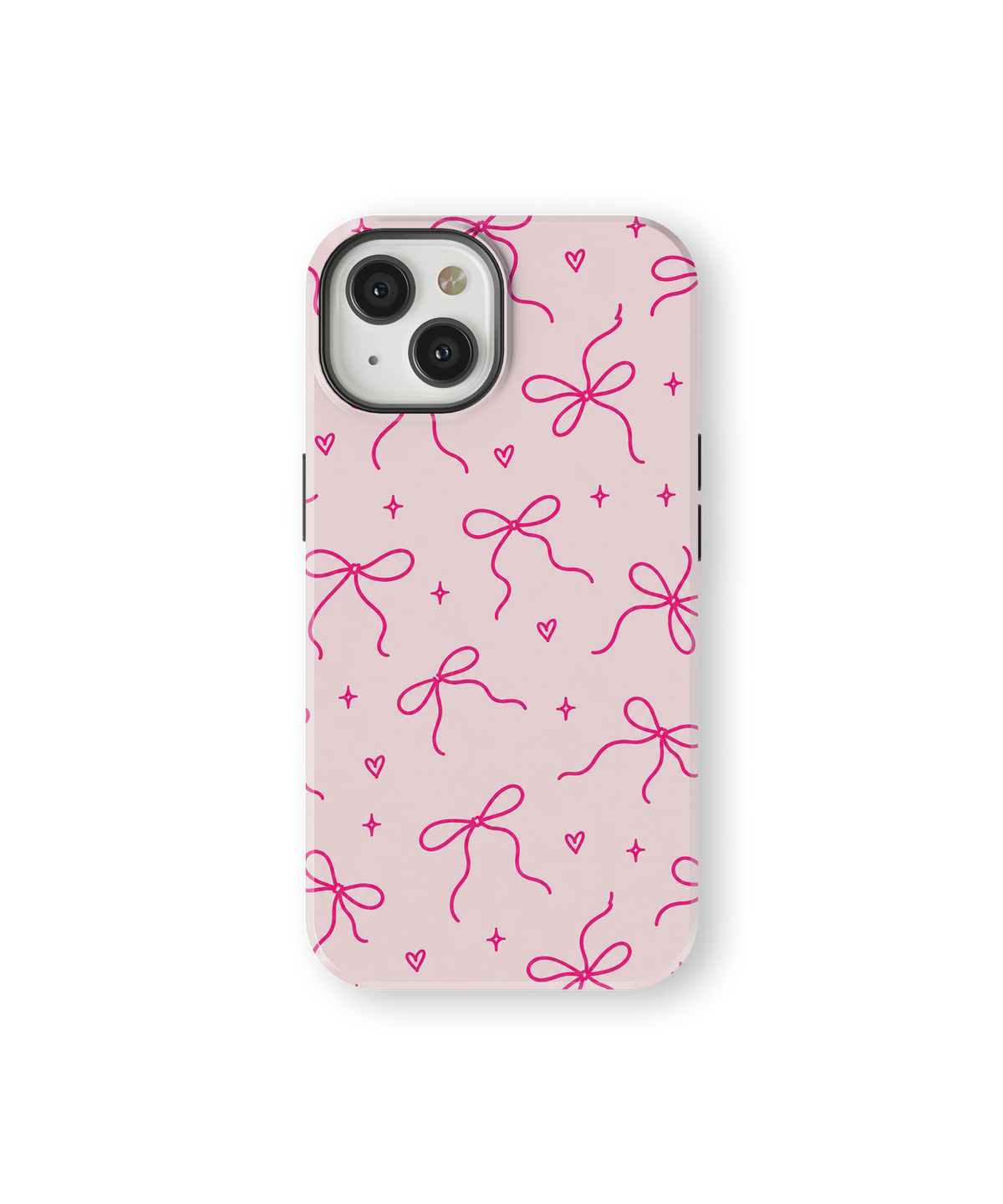 Coque iPhone – Design Nœuds Roses