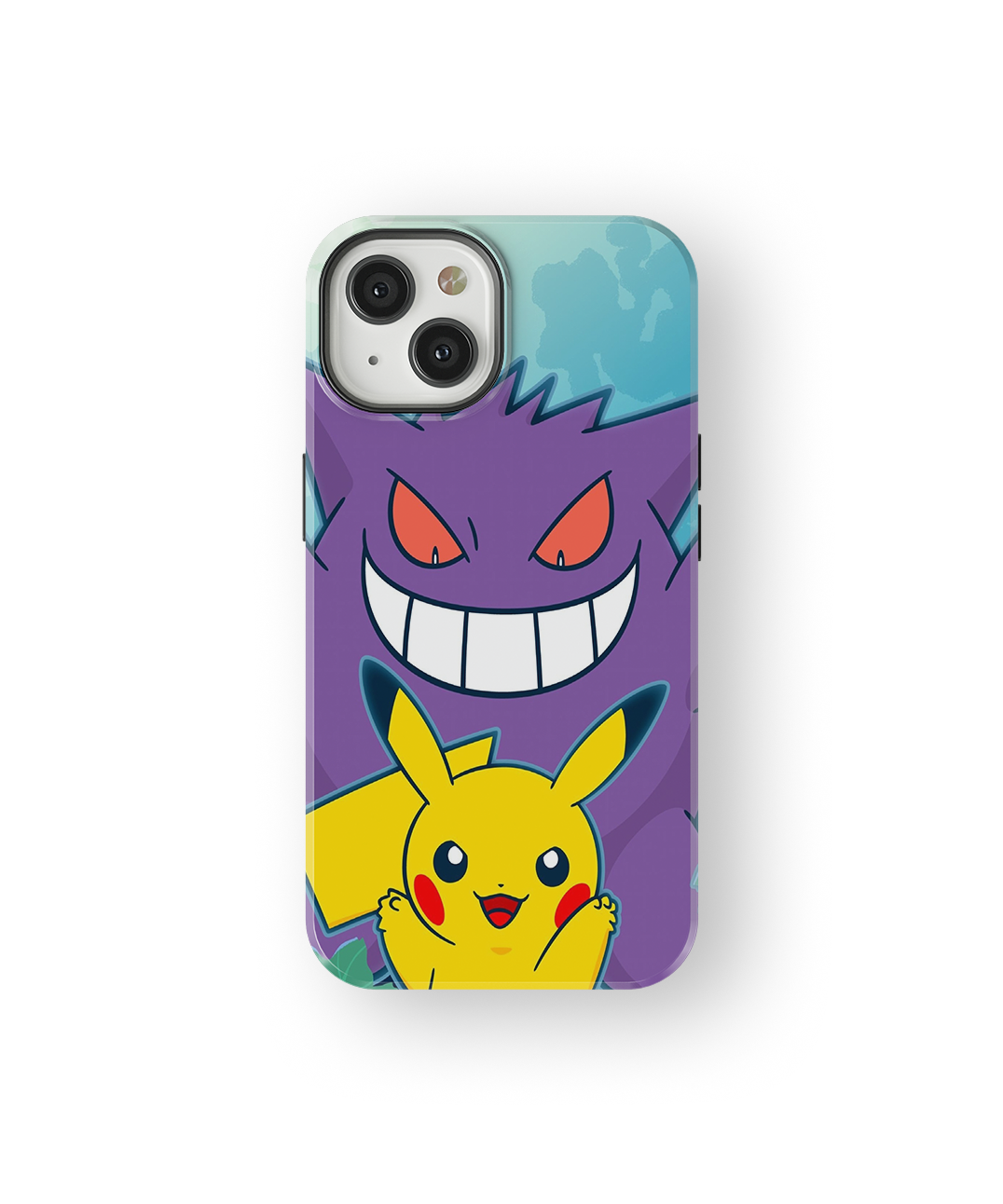 Coque iPhone – Pikachu & Gengar Fun & Gaming