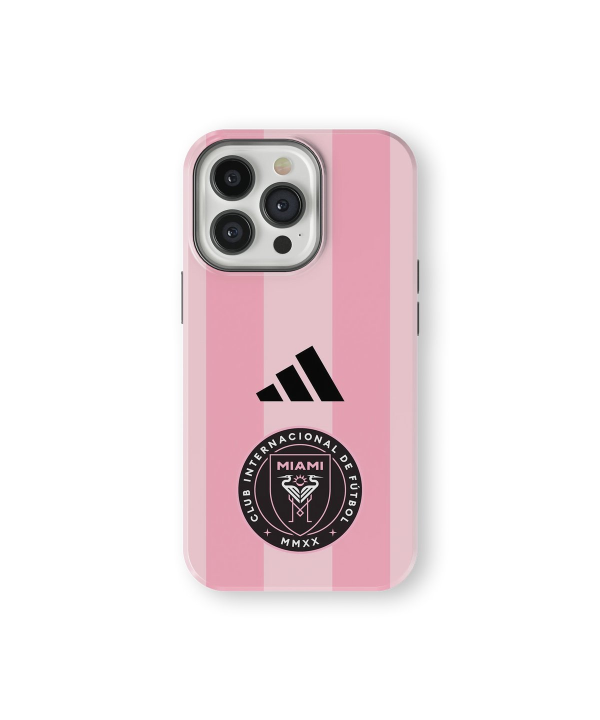 Coque iPhone Miami – Design Pink Stripes | Inter Miami