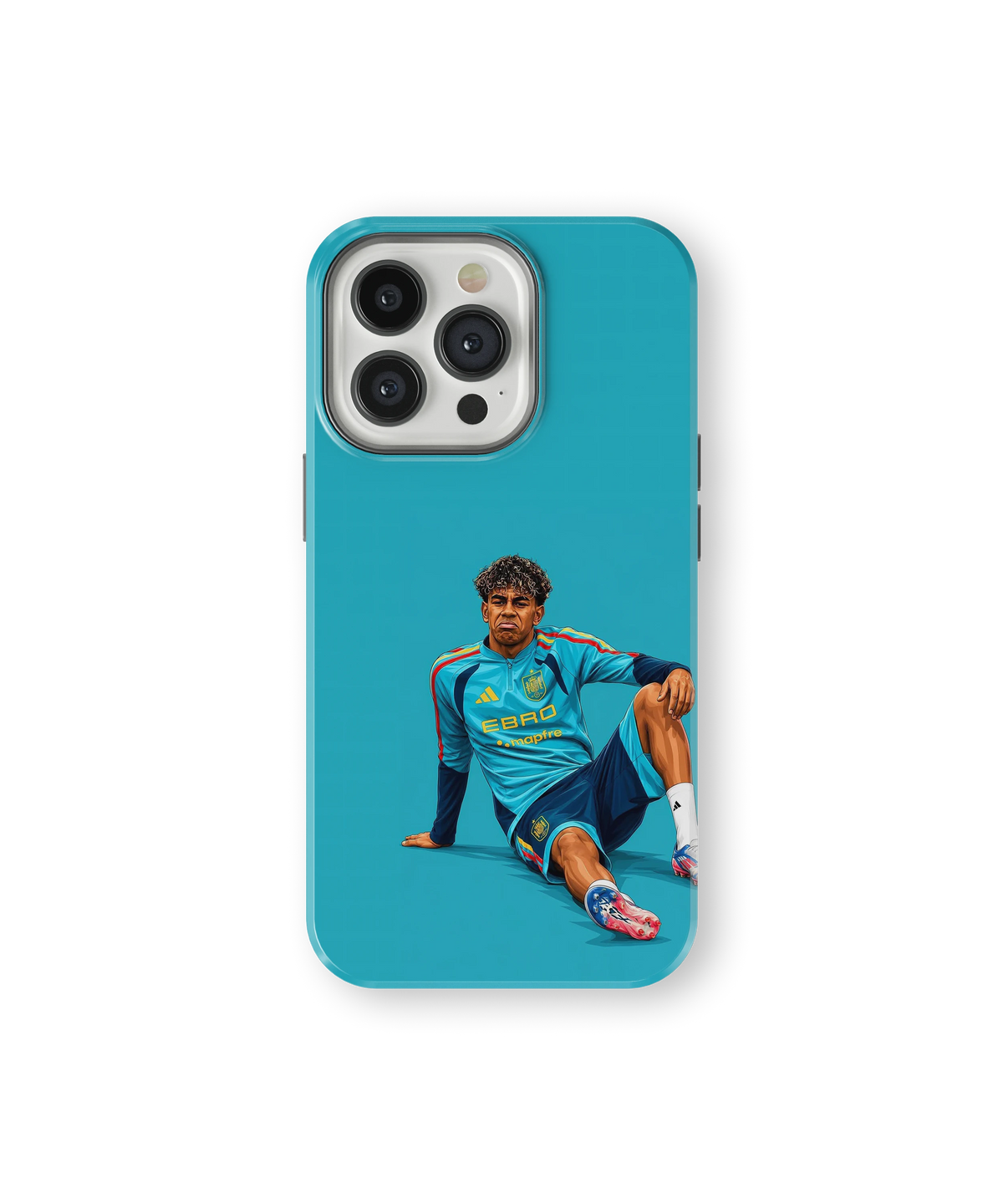 Coque iPhone Lamine Yamal – Style Bleu | Espagne