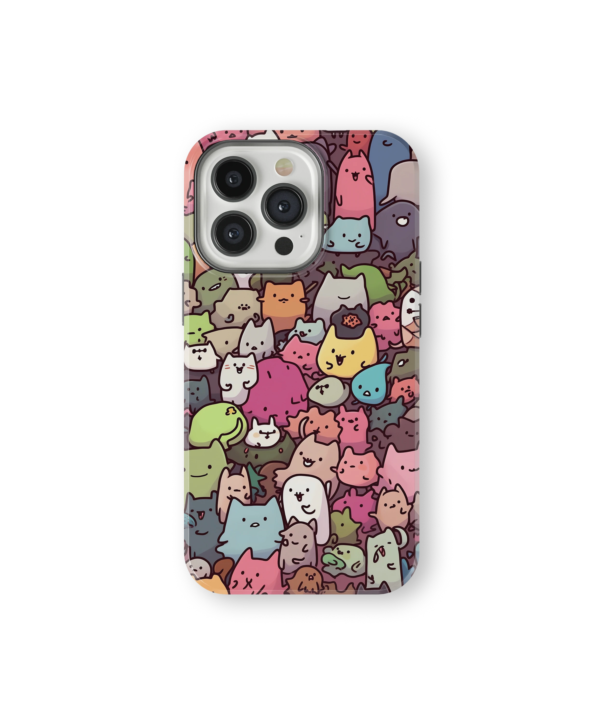 Coque iPhone – Design Animaux Kawaii