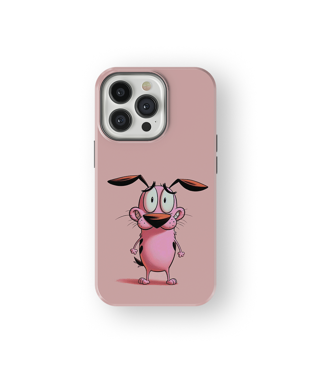 Coque iPhone – Design Courage le Chien