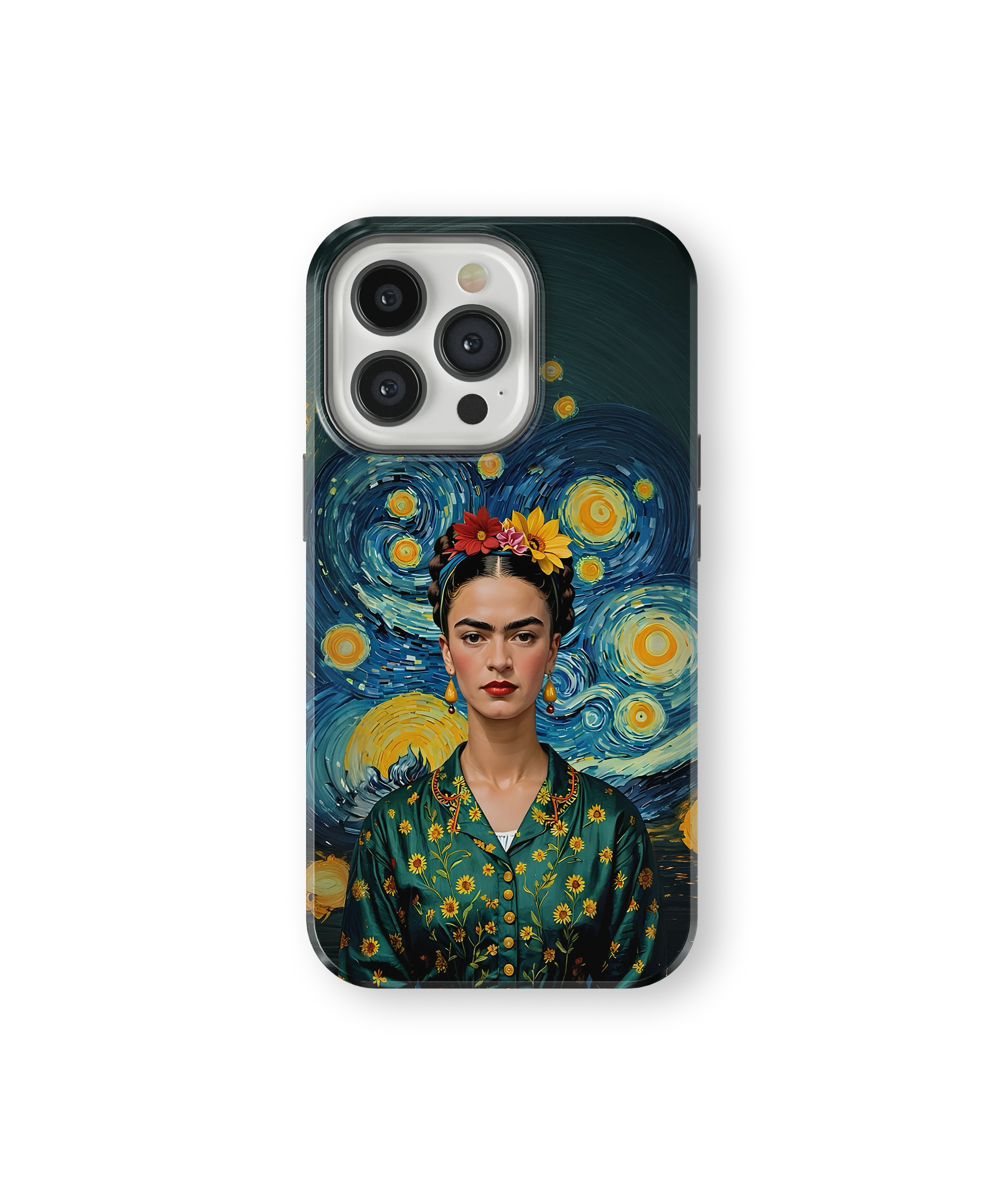 Coque iPhone – Portrait Artistique Inspiré de Frida Kahlo