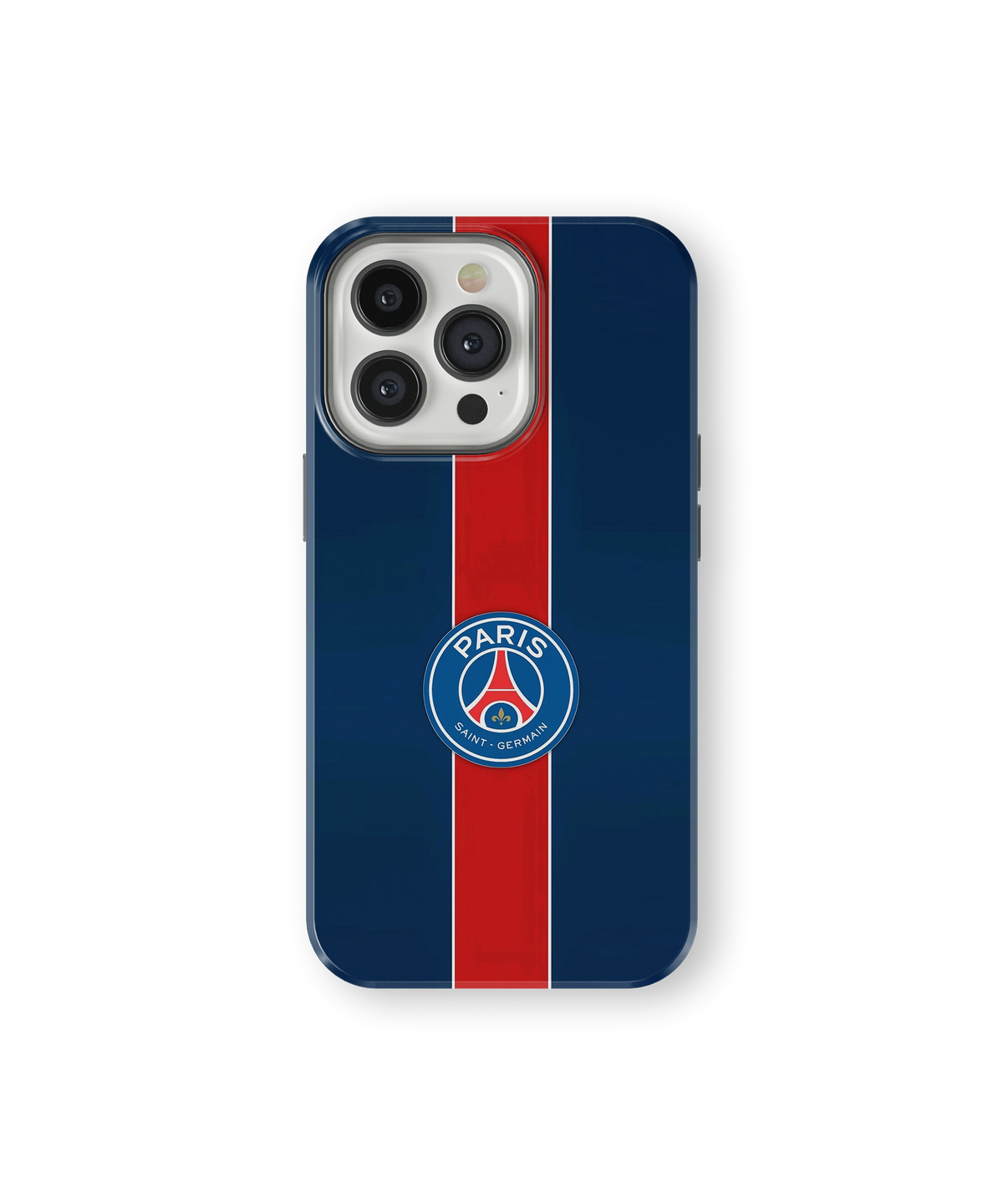 Coque iPhone Paris Saint-Germain – Bleu et rouge | PSG