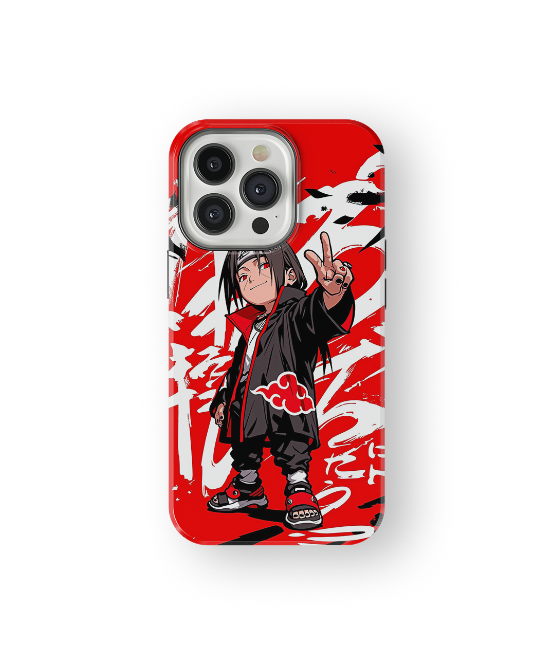 Coque iPhone Anime – Itachi Uchiha Akatsuki Style