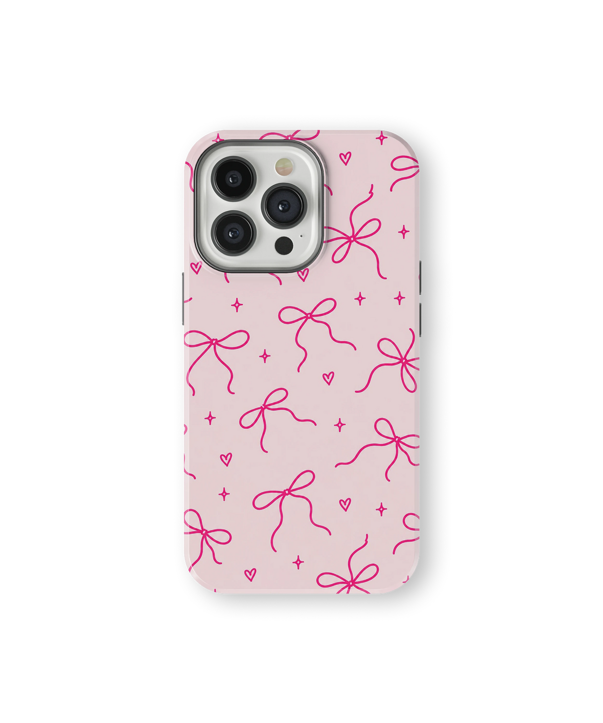 Coque iPhone – Design Nœuds Roses
