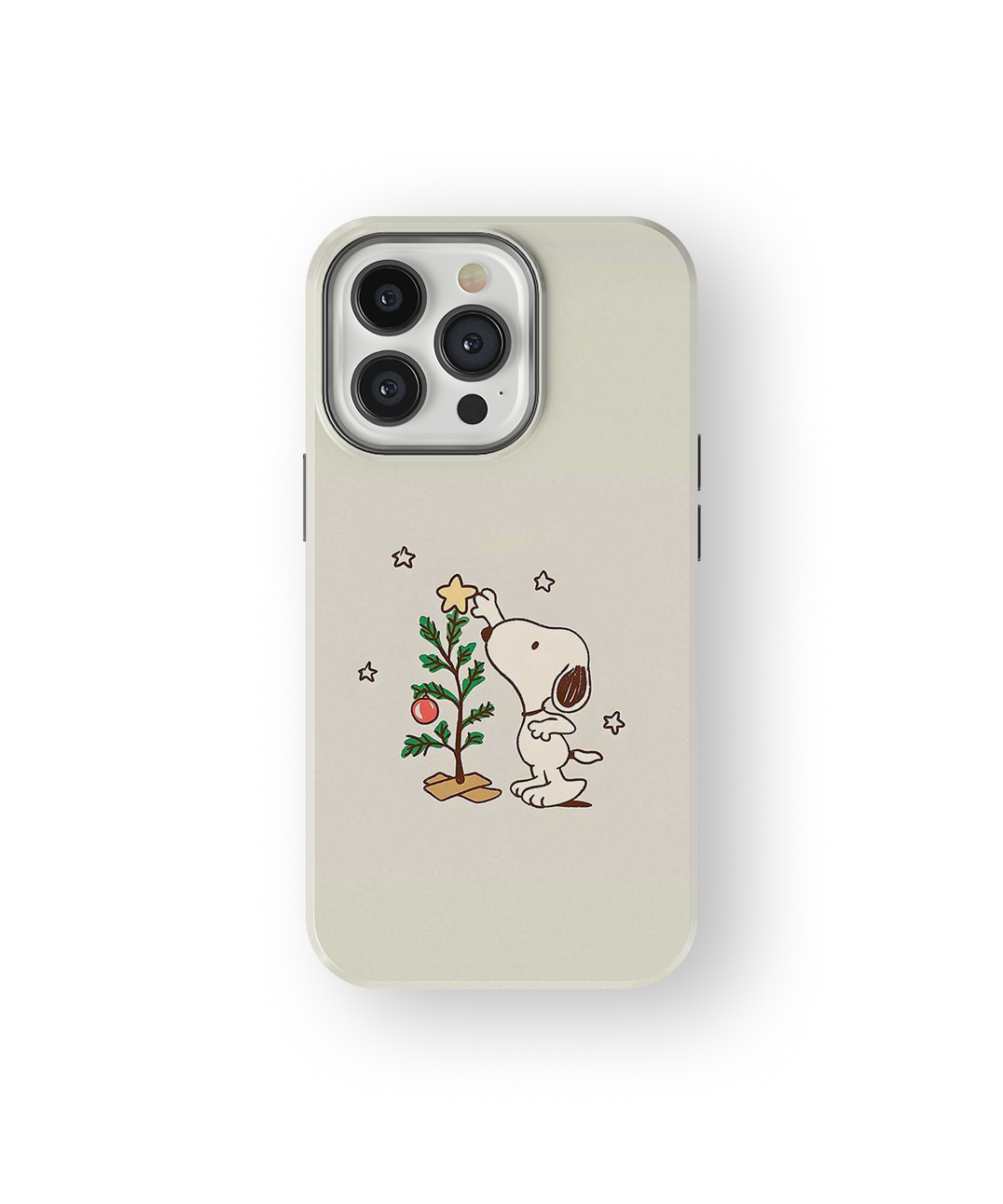 Coque iPhone – Snoopy Noël Minimaliste