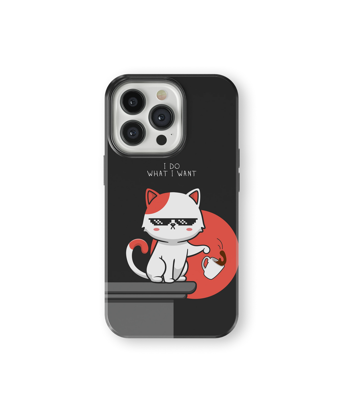 Coque iPhone – Cat Boss “I Do What I Want”