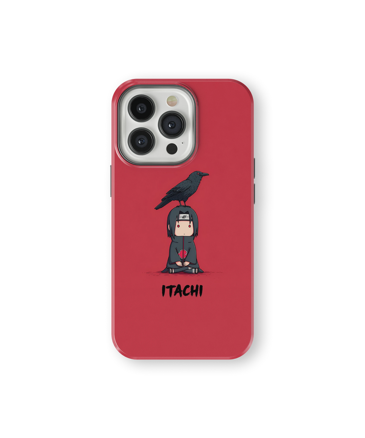 Coque iPhone Itachi – Design Chibi Rouge | Naruto