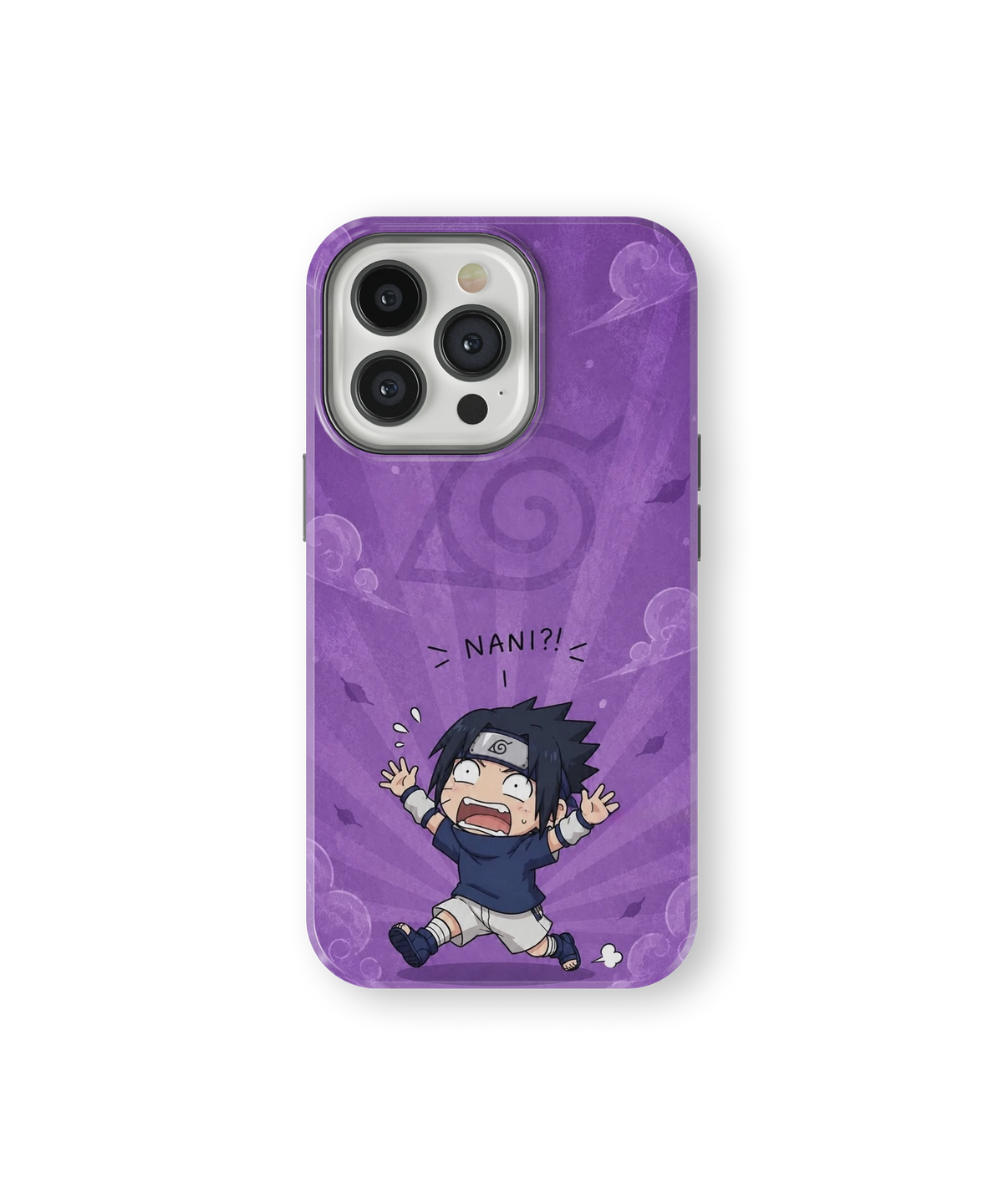 Coque iPhone Sasuke – Design NANI?! | Naruto