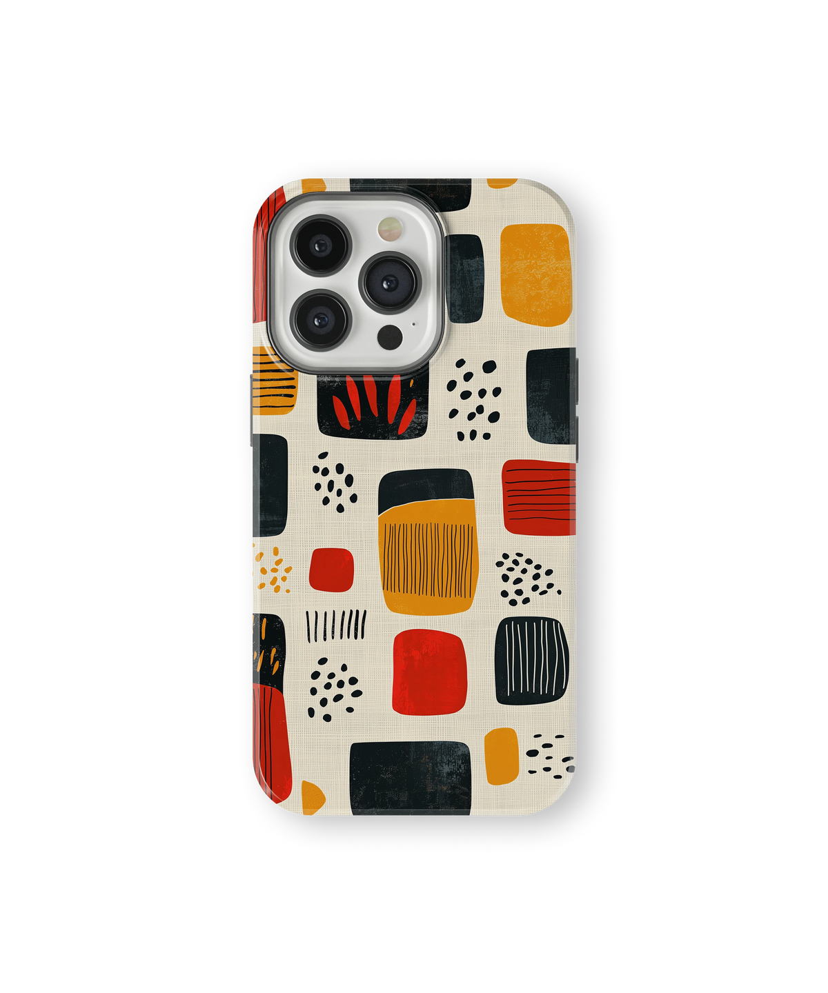 Coque iPhone – Design Abstrait Géométrique