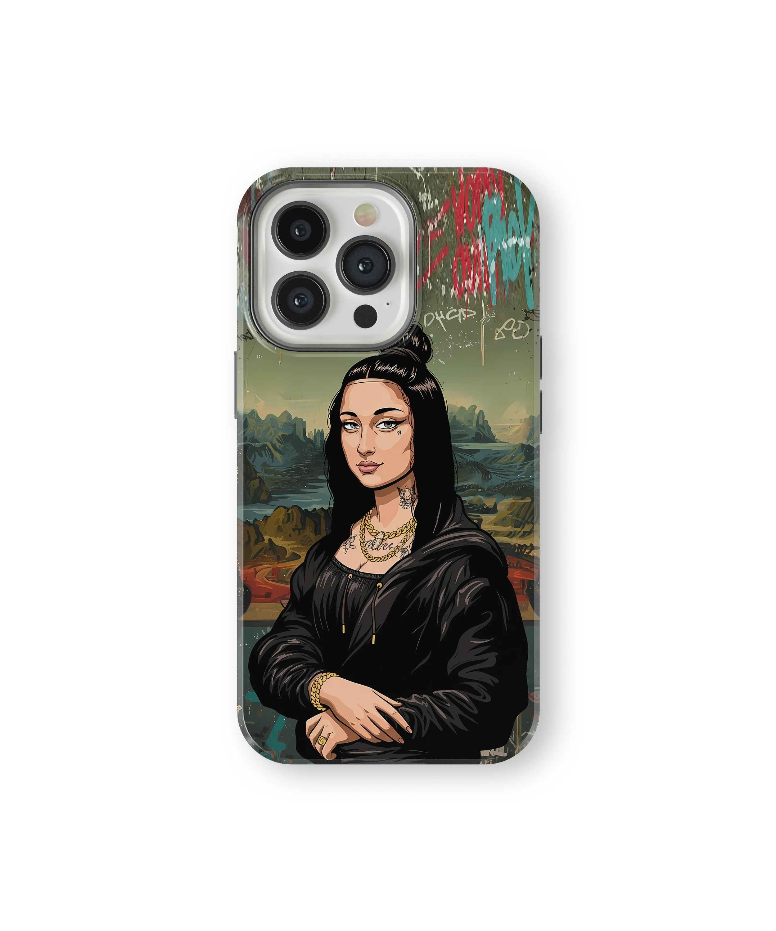 Coque iPhone Mona Lisa Street Style