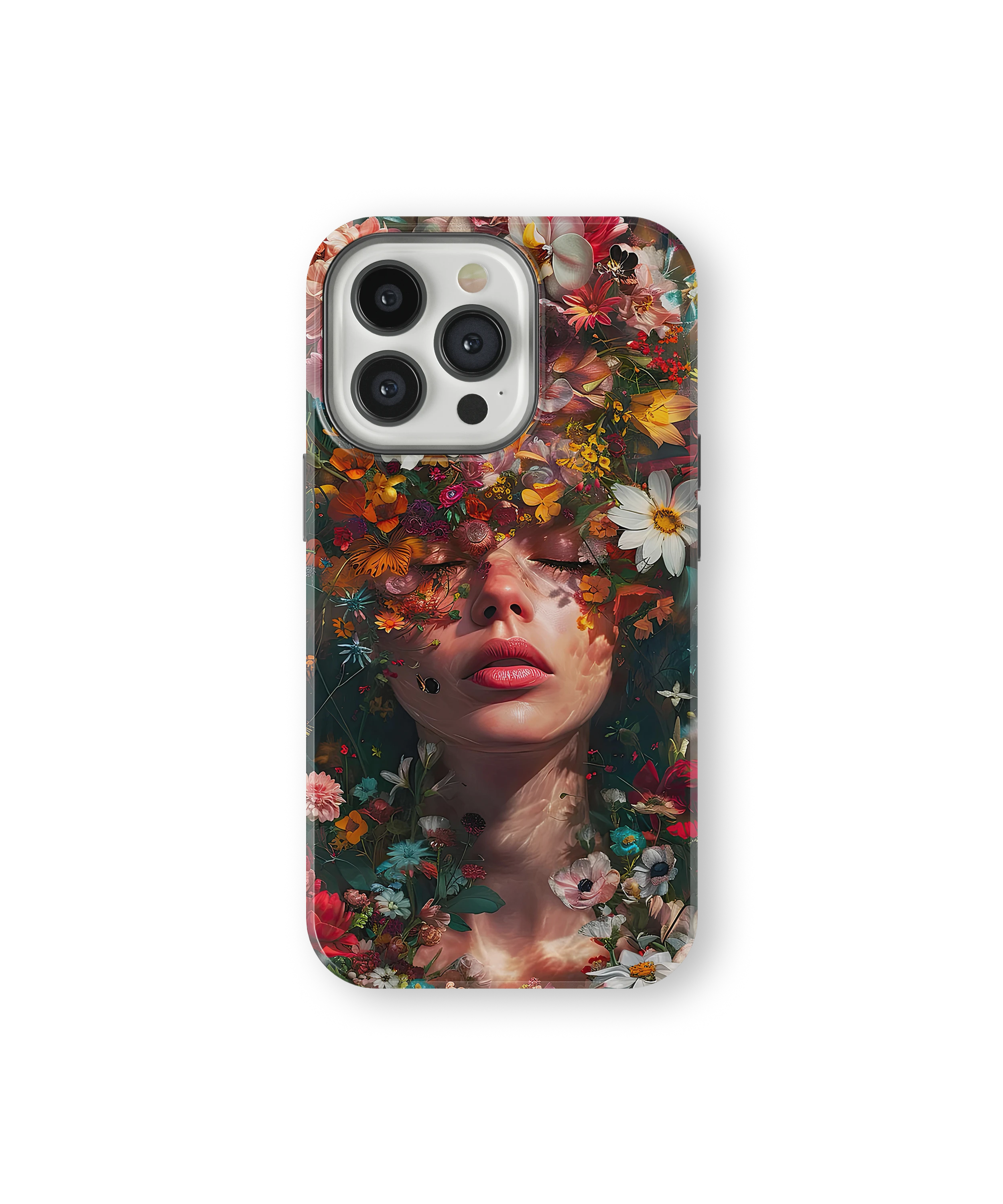 Coque iPhone Femme Florale Artistique