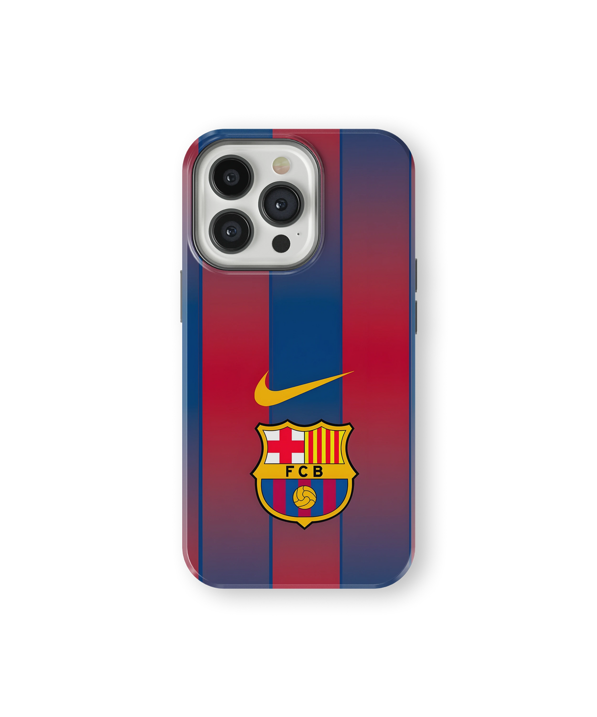 Coque iPhone – Design FC Barcelone Stripes