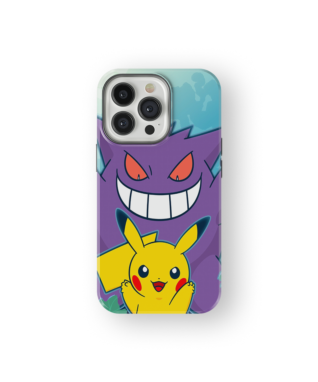 Coque iPhone – Pikachu & Gengar Fun & Gaming