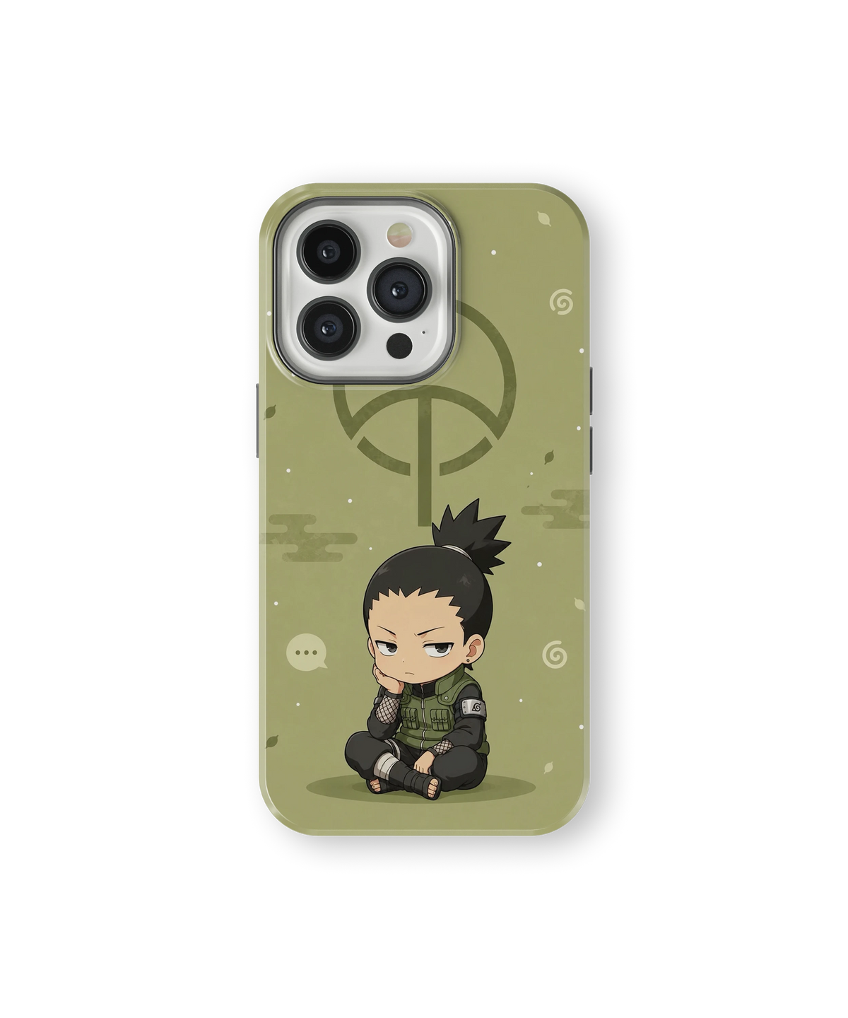 Coque iPhone Shikamaru – Style vert | Naruto