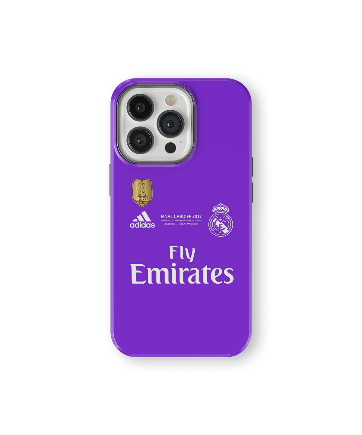Coque iPhone Real Madrid – Violet | Fly Emirates