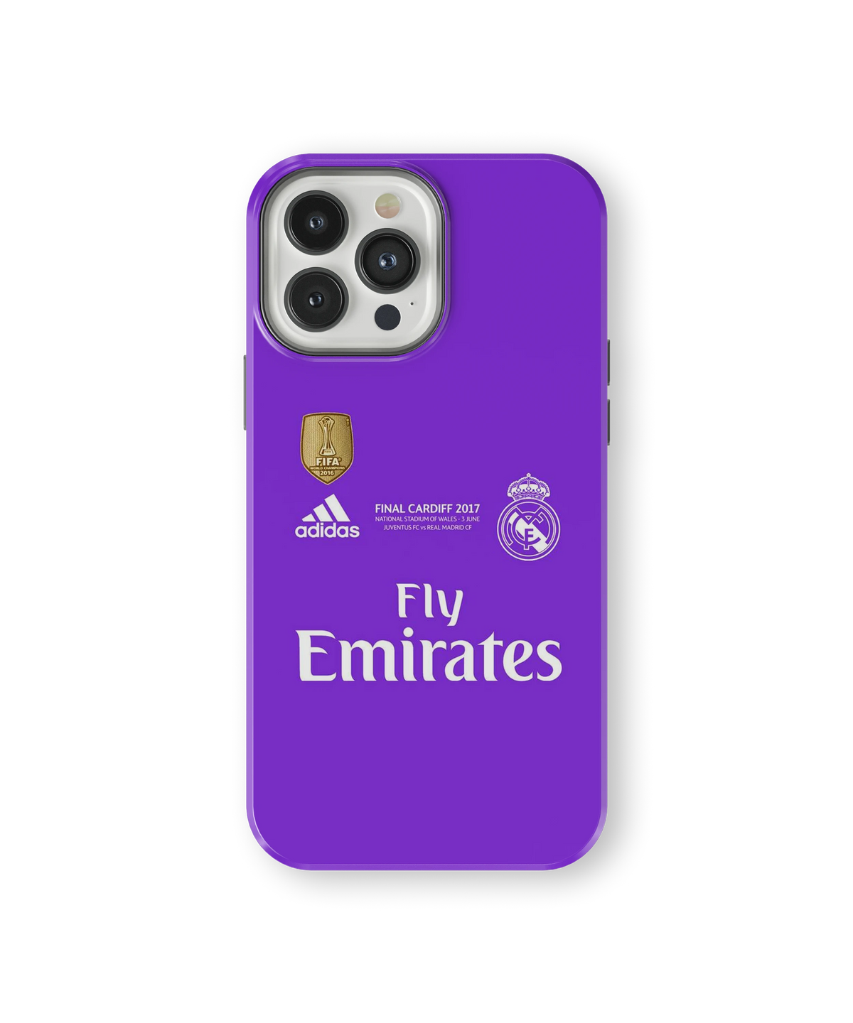 Coque iPhone Real Madrid – Violet | Fly Emirates