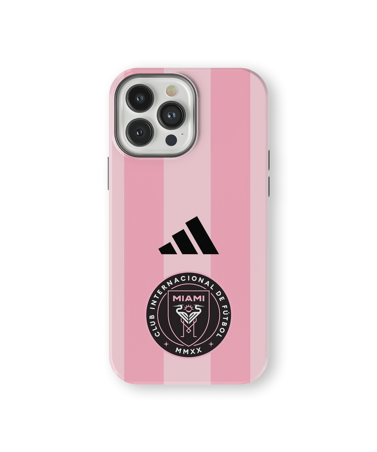 Coque iPhone Miami – Design Pink Stripes | Inter Miami