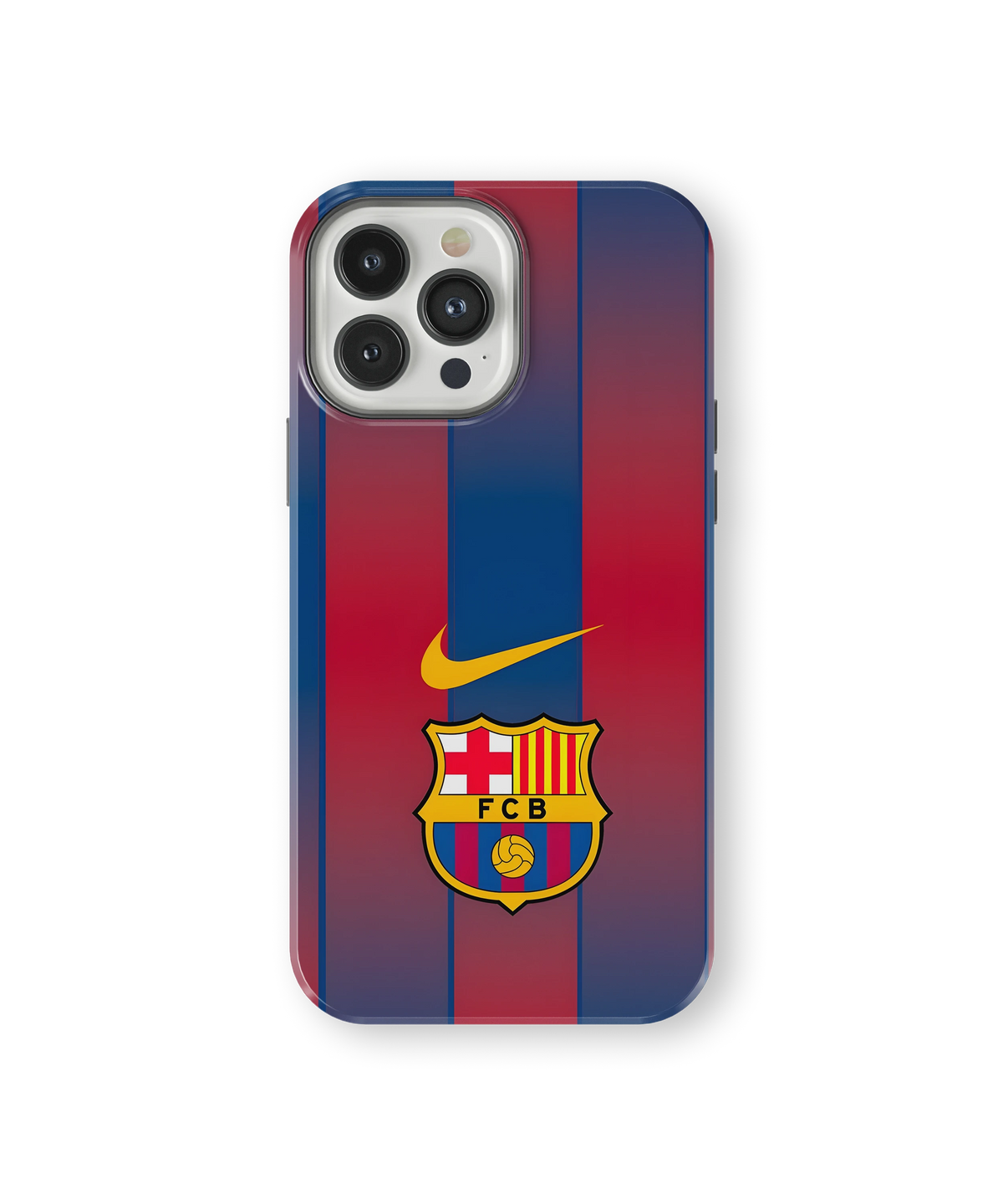 Coque iPhone – Design FC Barcelone Stripes