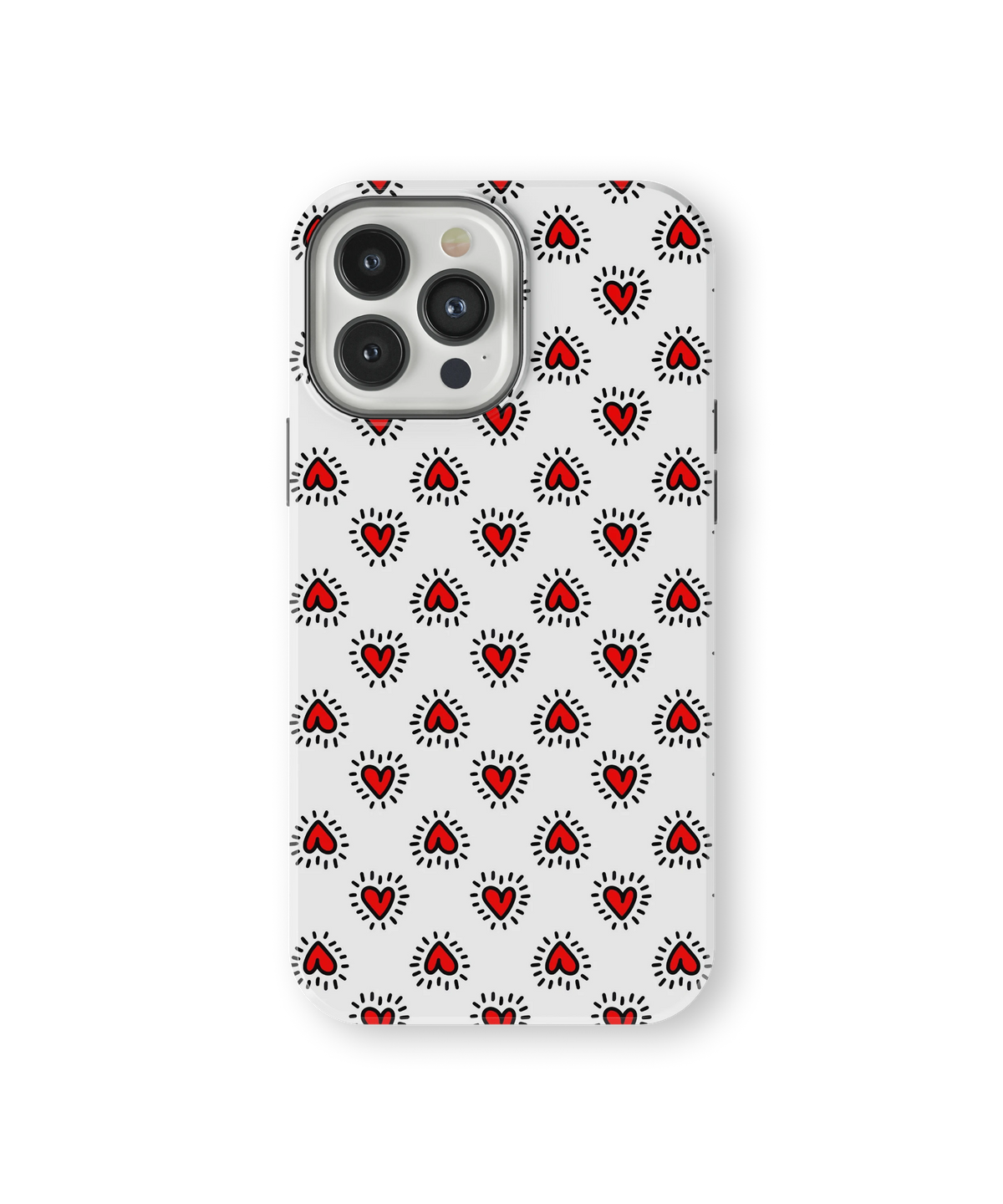 Coque iPhone – Design Cœurs Pop