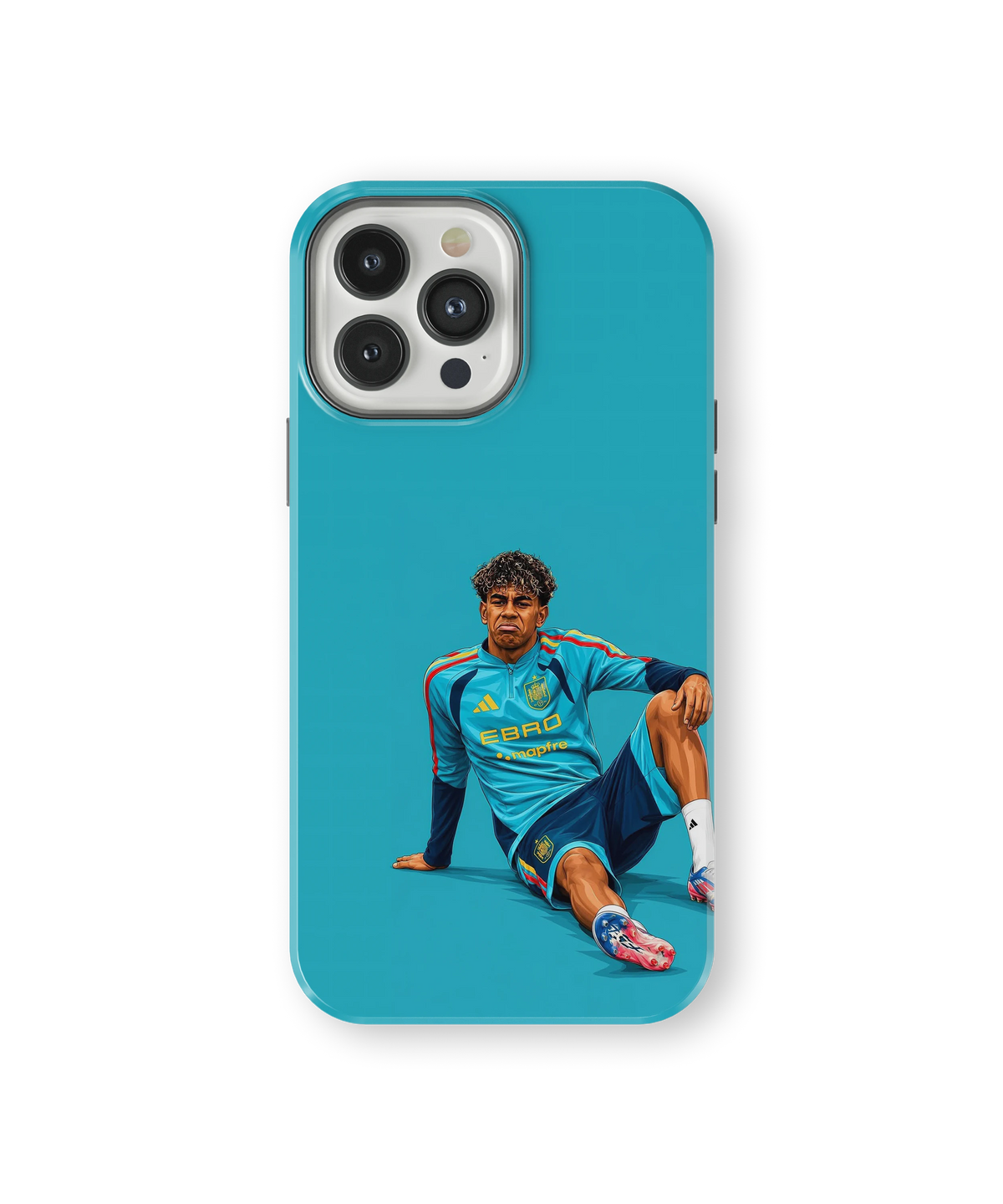 Coque iPhone Lamine Yamal – Style Bleu | Espagne