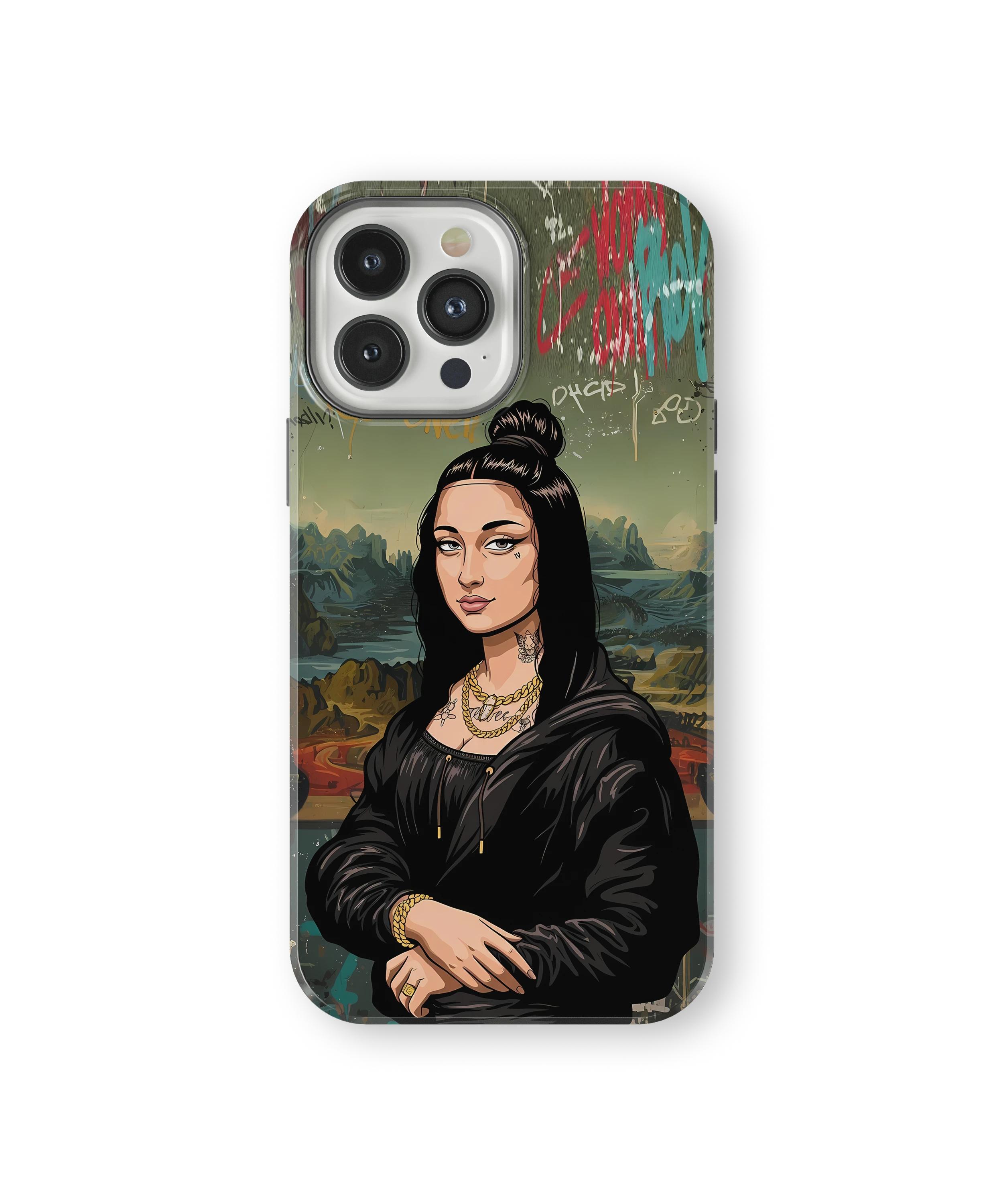 Coque iPhone Mona Lisa Street Style