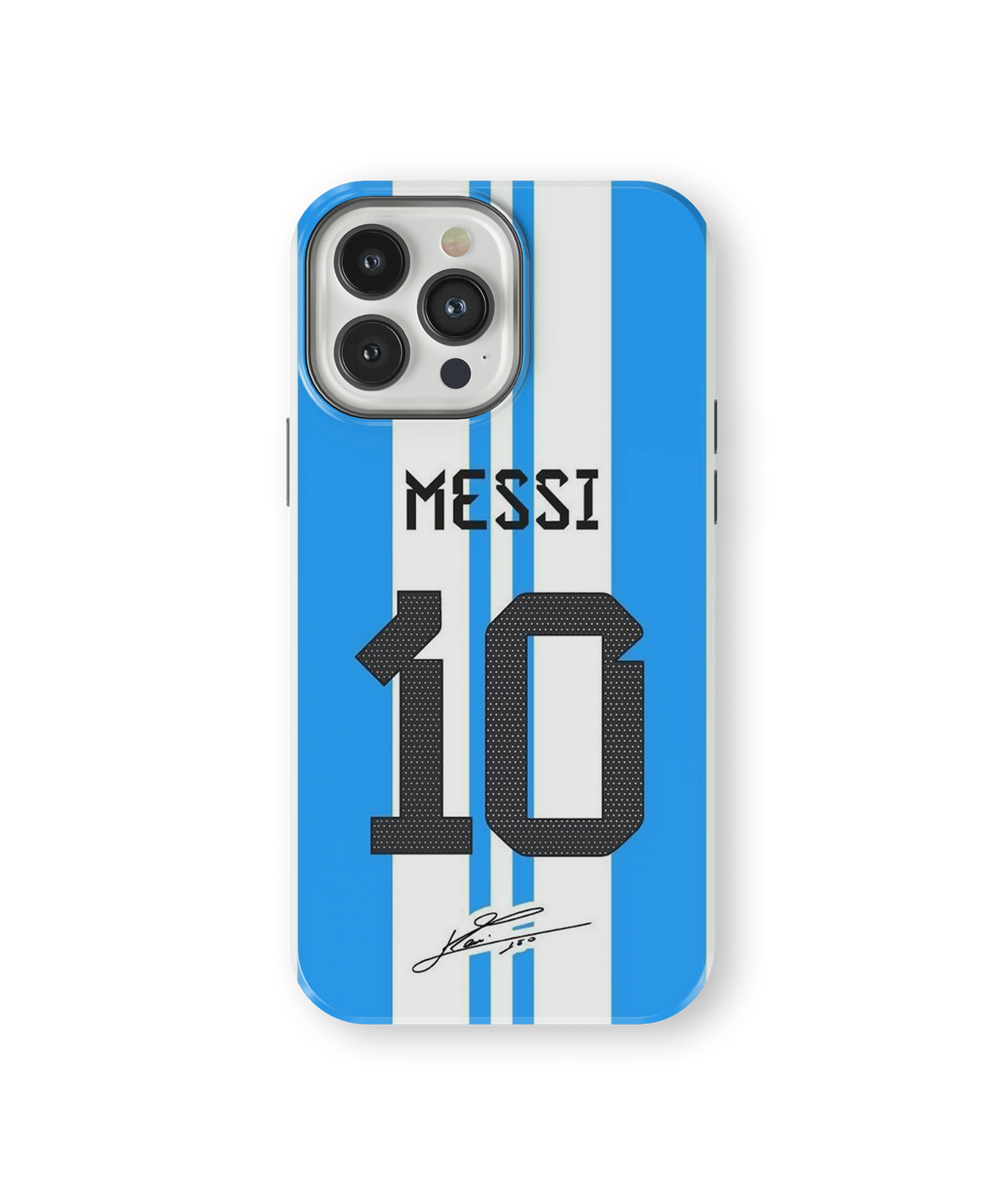 Coque iPhone Messi – Bleu et Blanc | Argentine