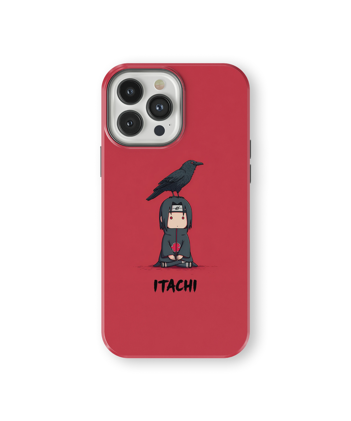 Coque iPhone Itachi – Design Chibi Rouge | Naruto