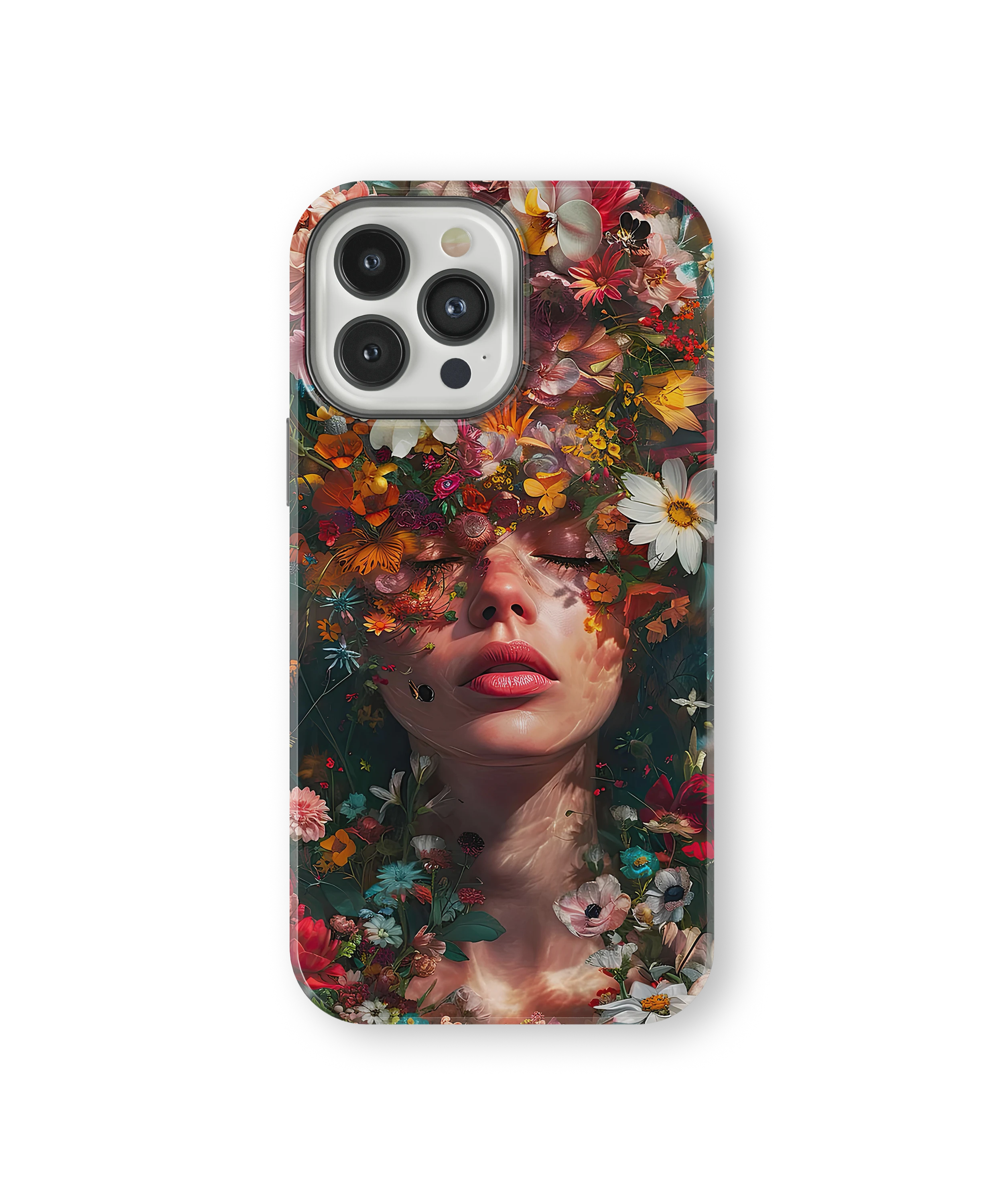 Coque iPhone Femme Florale Artistique