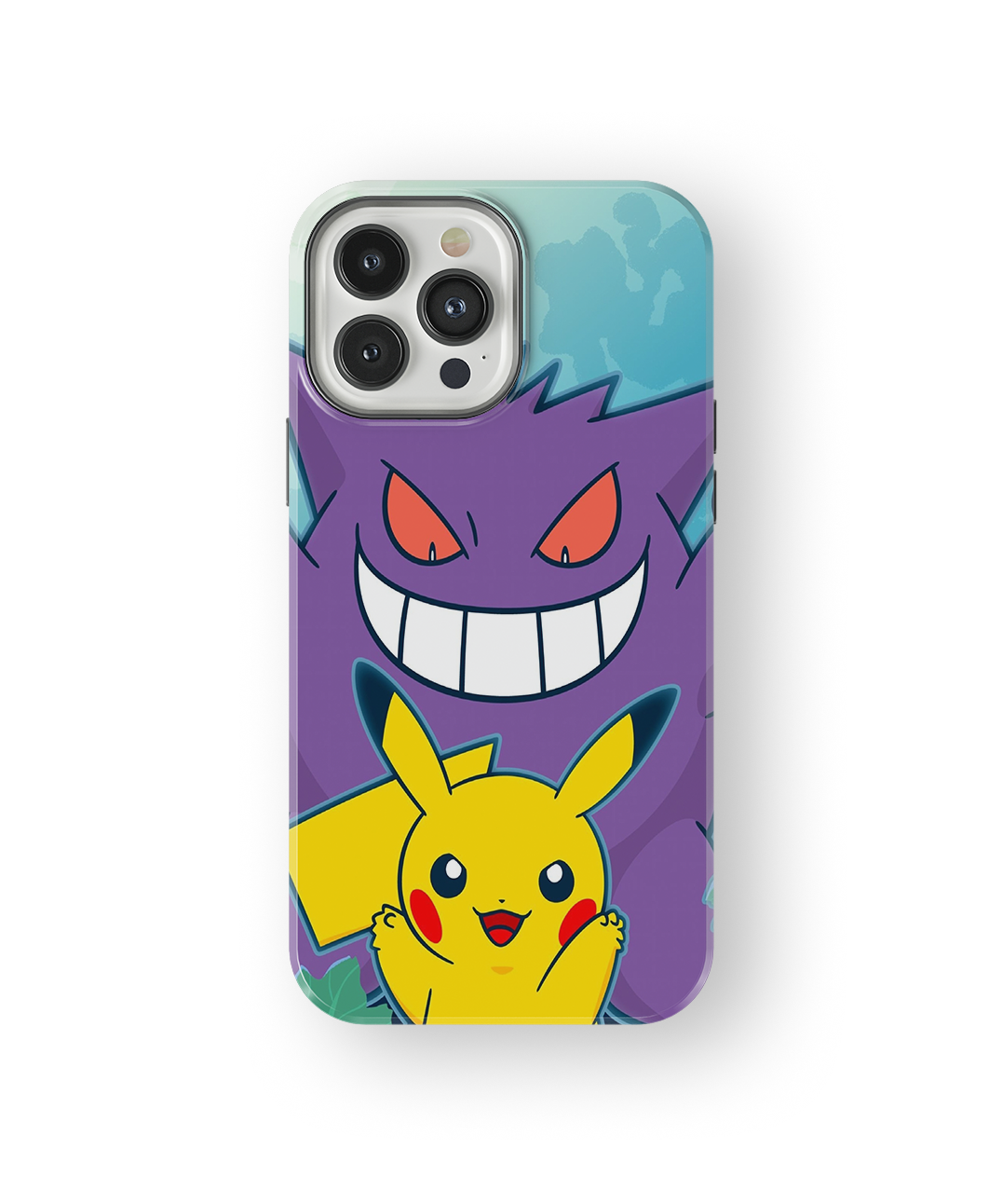Coque iPhone – Pikachu & Gengar Fun & Gaming