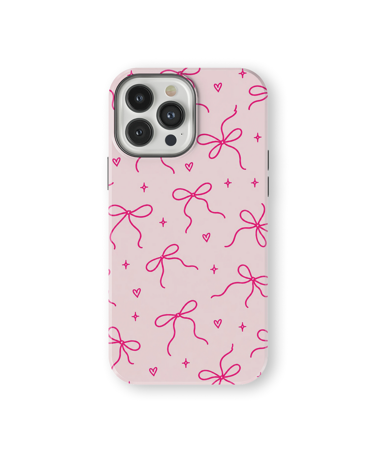 Coque iPhone – Design Nœuds Roses