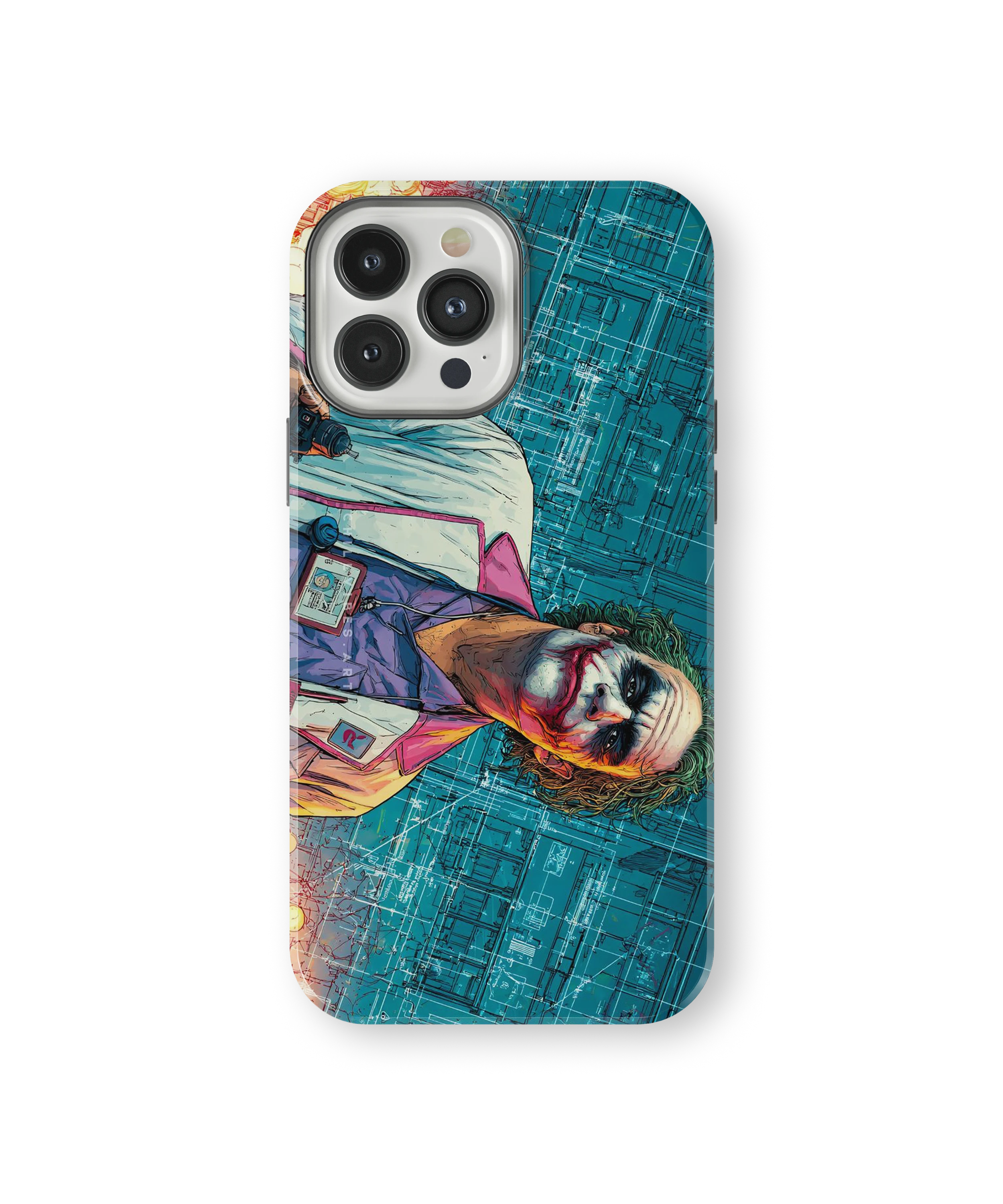 Coque iPhone Joker Art Urbain