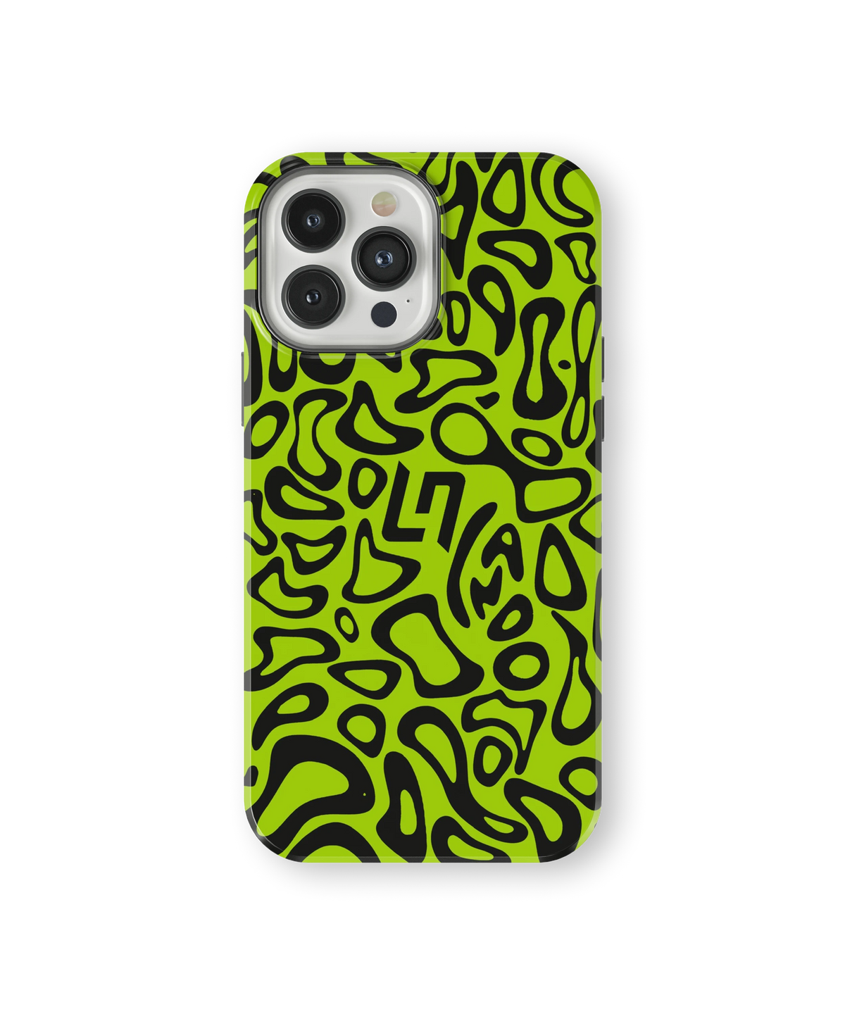 Coque iPhone – Design Fluorescent Noir
