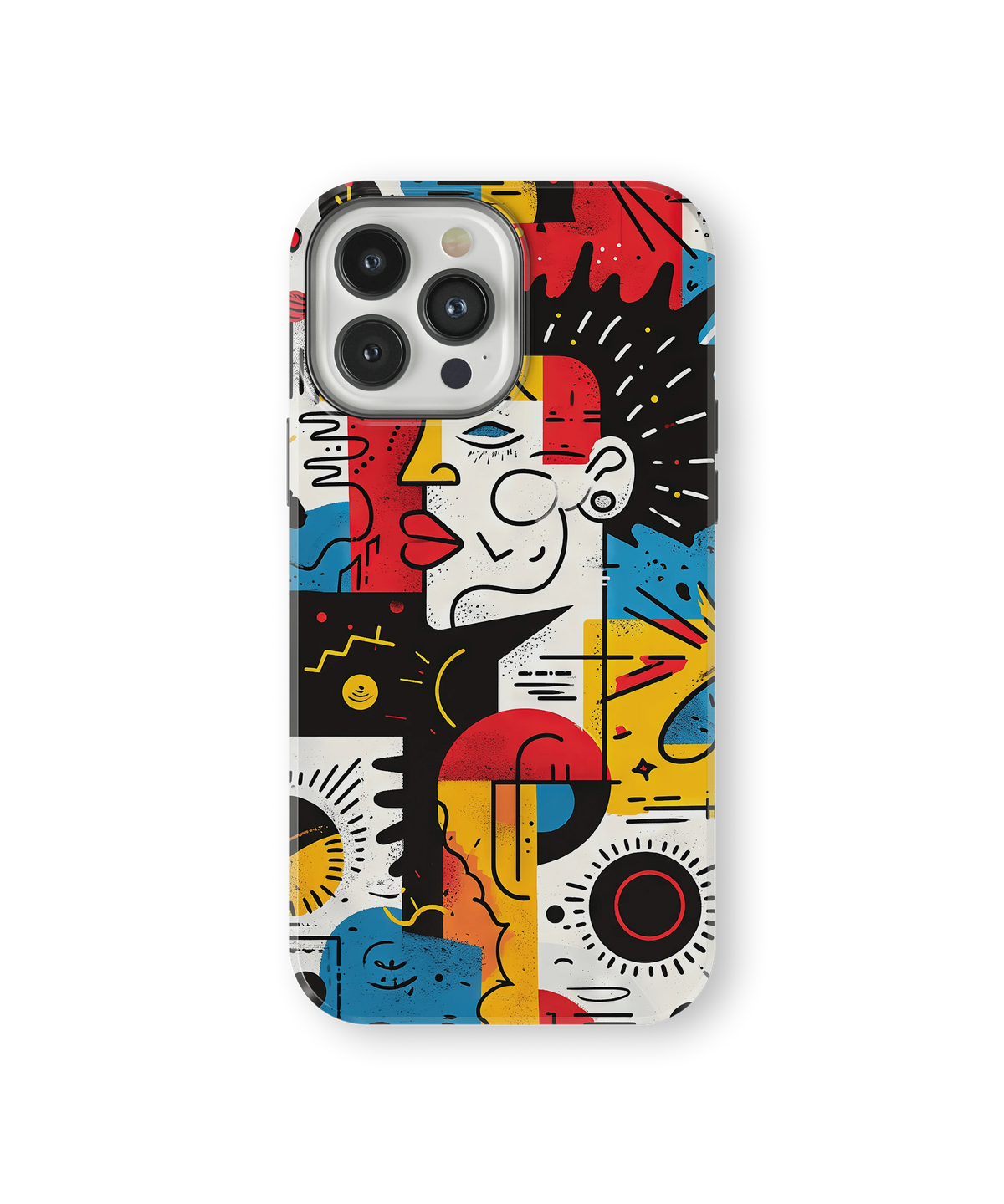 Coque iPhone – Design Abstrait Pop Art
