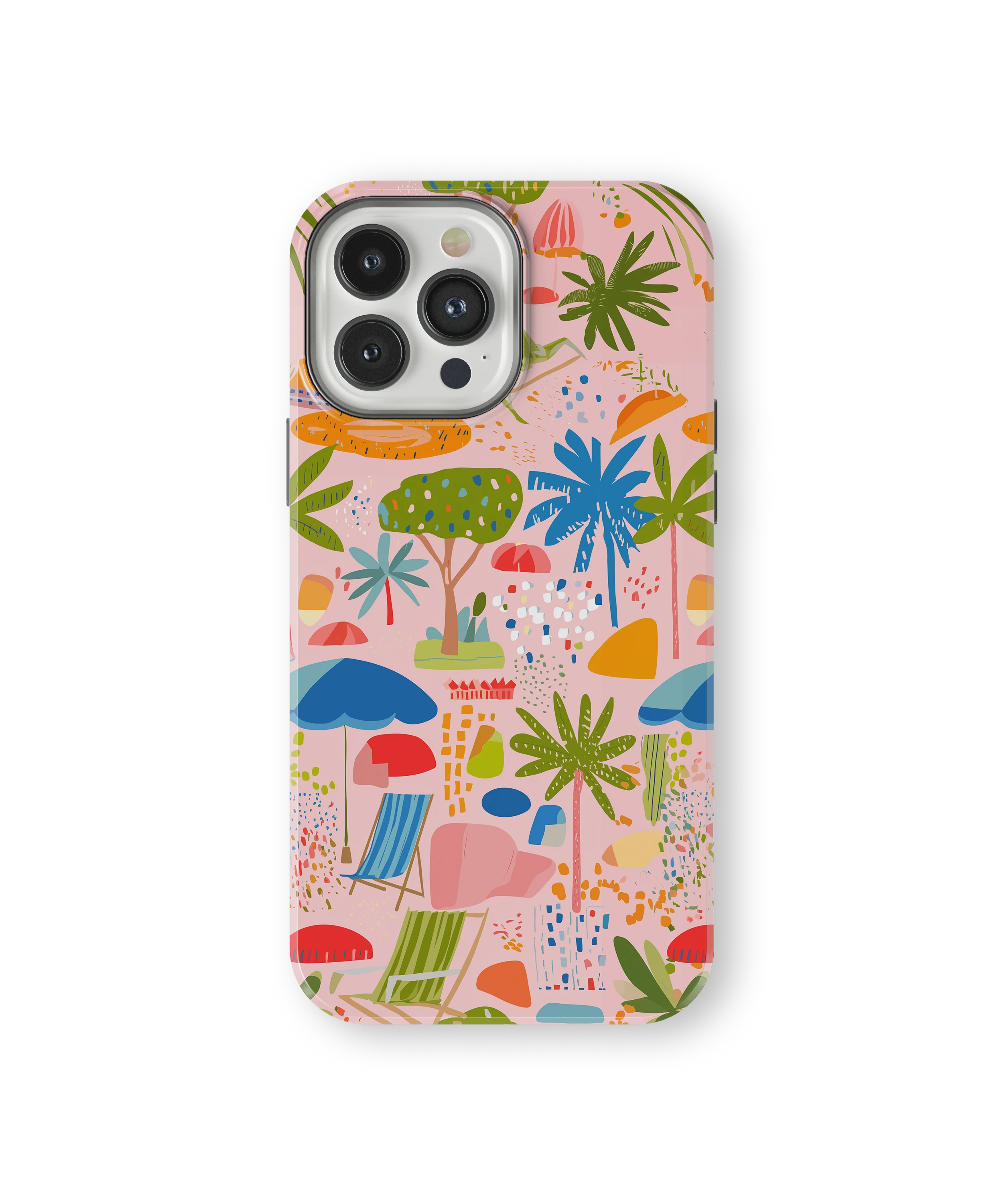 Coque iPhone – Design Summer Pastel Plage & Vacances