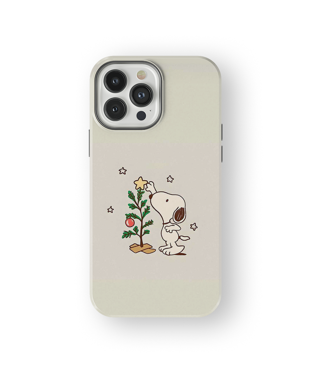 Coque iPhone – Snoopy Noël Minimaliste