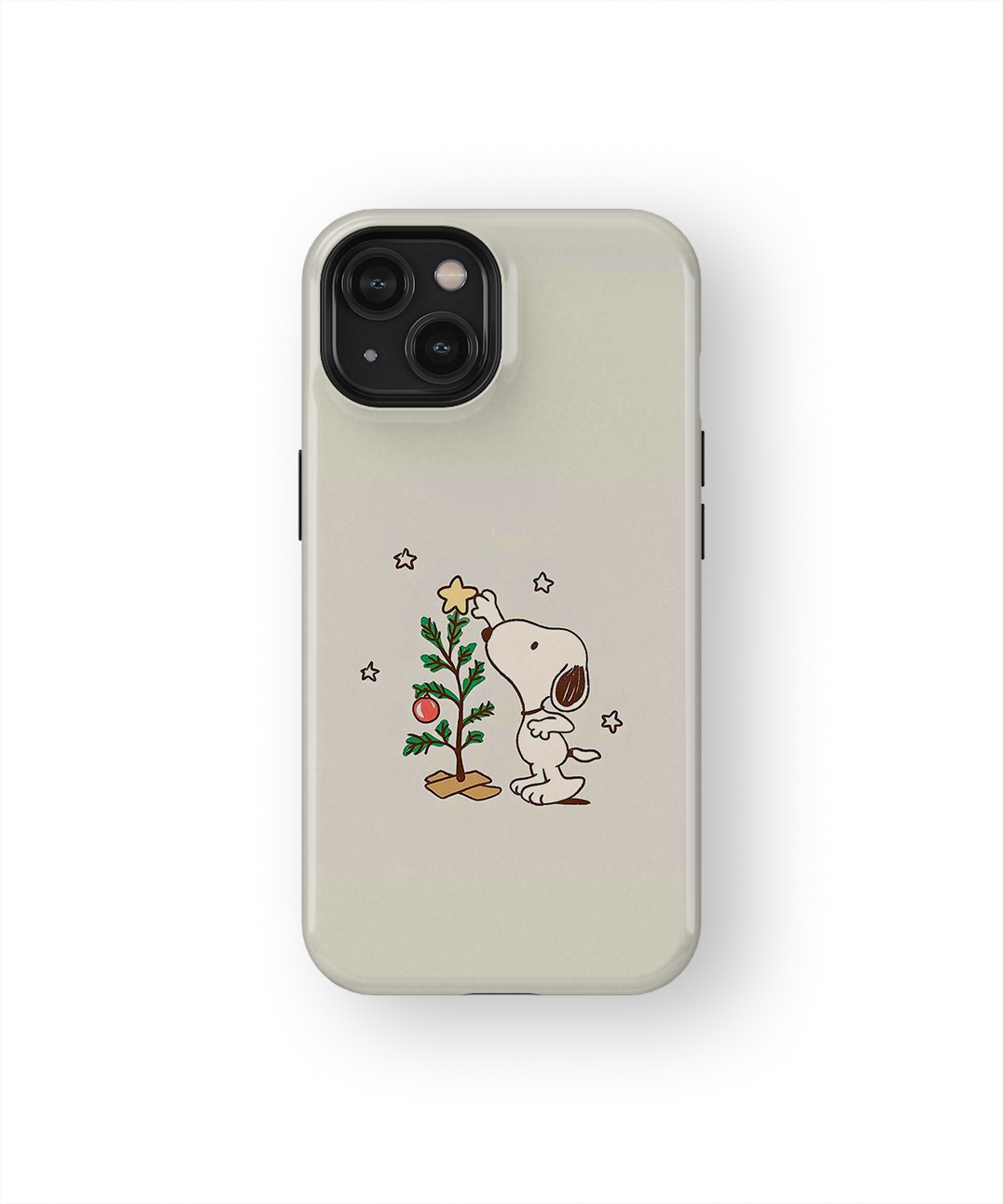 Coque iPhone – Snoopy Noël Minimaliste