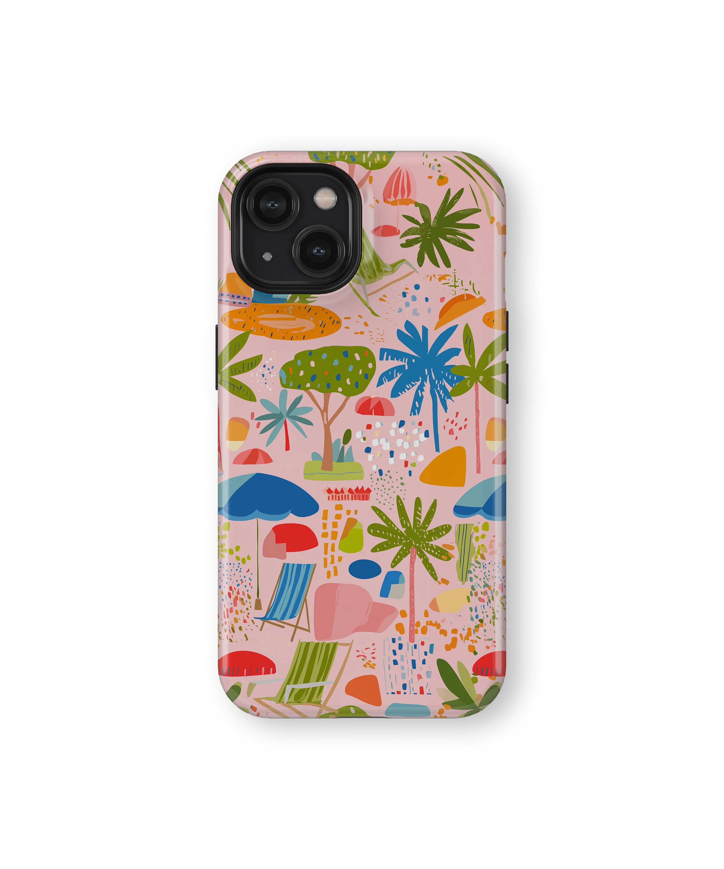 Coque iPhone – Design Summer Pastel Plage & Vacances