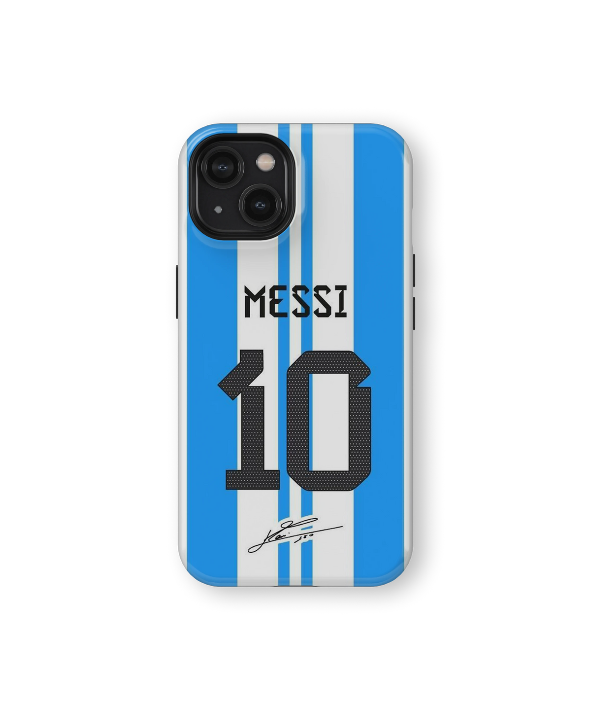 Coque iPhone Messi – Bleu et Blanc | Argentine